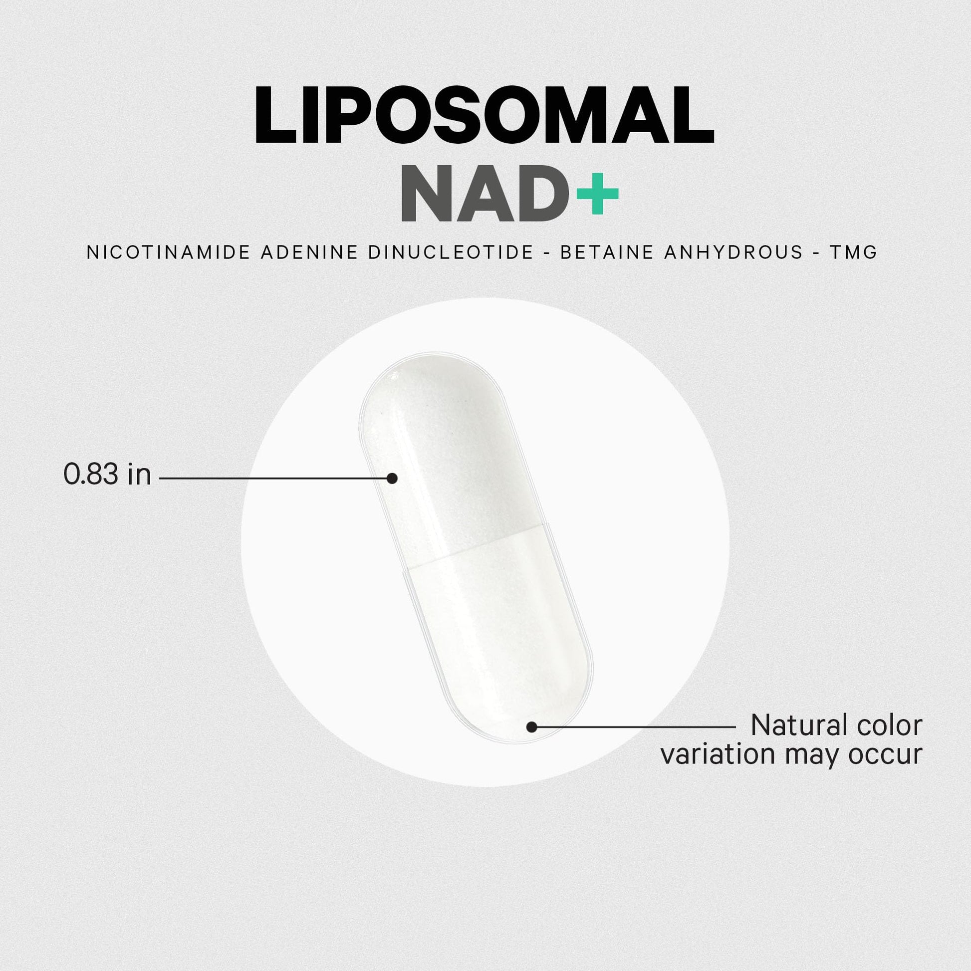 Codeage Liposomal NAD+ Supplement - NAD Nicotinamide Adenine Dinucleotide Coenzyme Pills - 500 mg NAD+ Per Serving & Betaine Anhydrous - Liposomal Delivery - Vegan, Non-GMO, Gluten-Free - 60 Capsules Codeage buy supplements canada