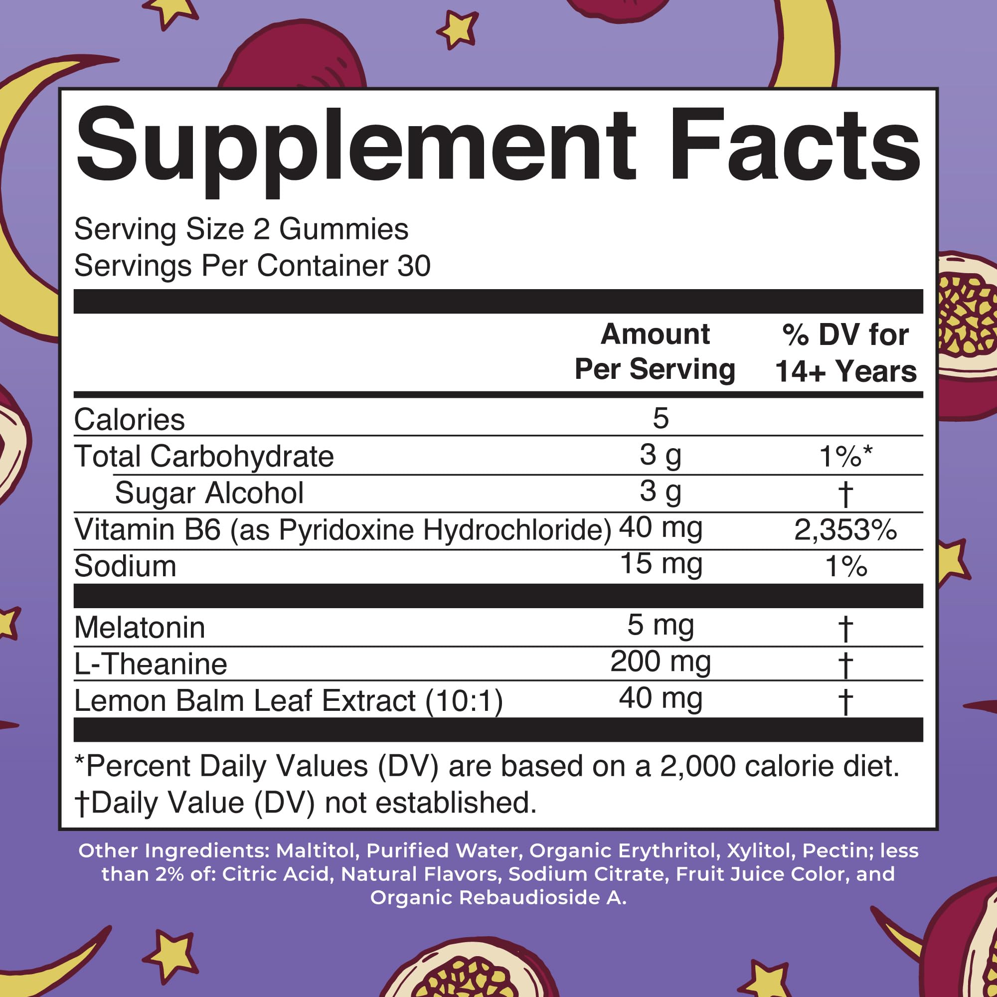 MaryRuth Organics Melatonin 5mg Sleep Gummy with L-Theanine | Lemon Balm | Vitamin B6 | Sugar-Free | Relaxation | Vegan | Non-GMO | Gluten Free | 60 Count MARYRUTH'S buy supplements canada
