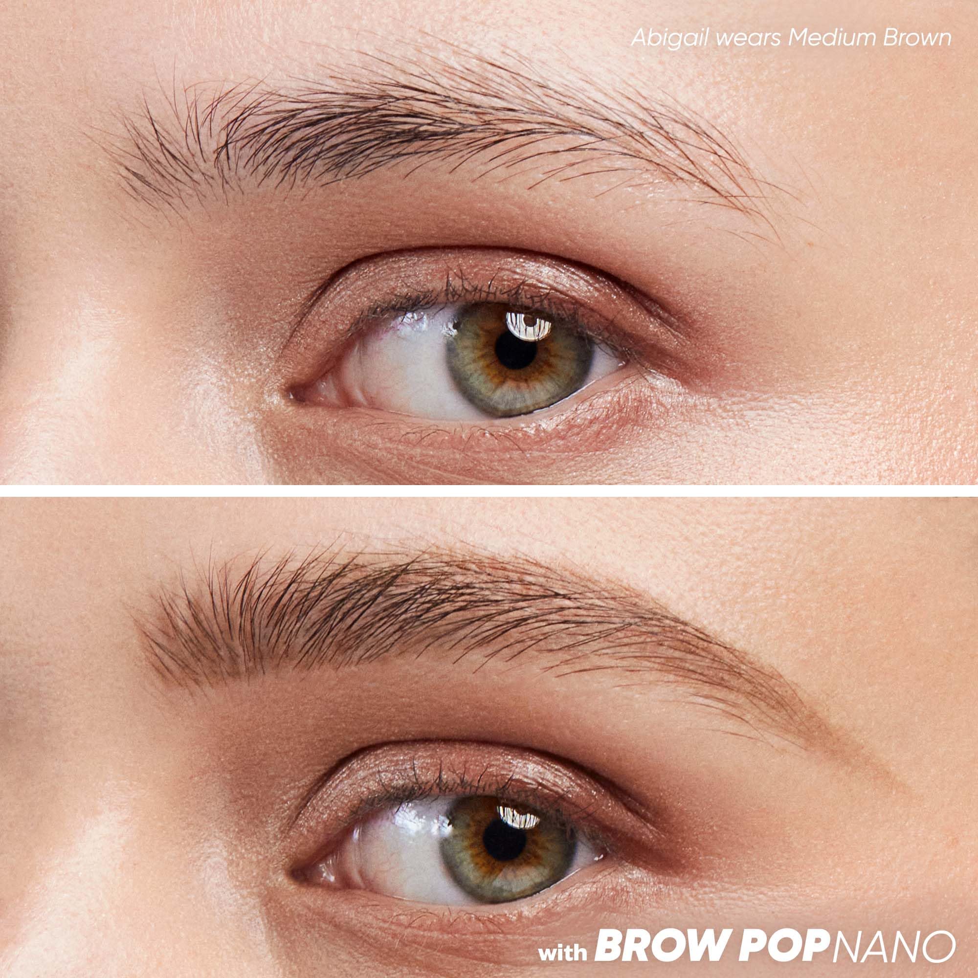 Kosas Brow Pop Nano Eyebrow Pencil – Ultra-Fine 1mm Micro Brow Pencil with Spoolie, Medium Brown Kosas buy supplements canada