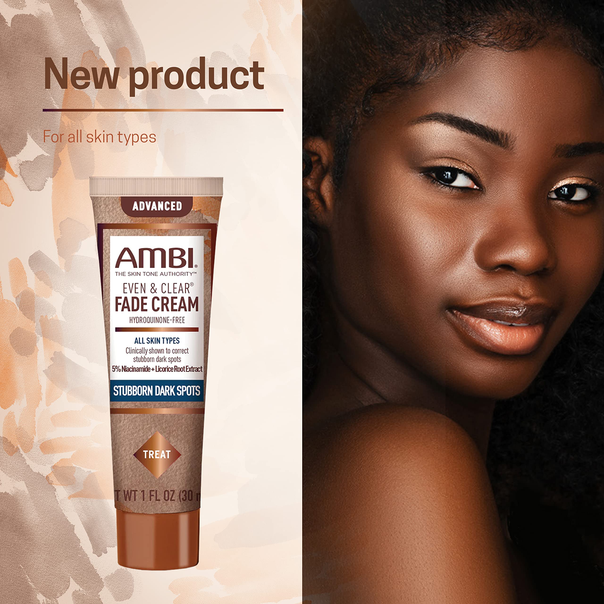 Ambi Even & Clear Advanced Fade Cream, Hydroquinone-free, Hyperpigmentation Treatment, Stubborn Dark Spot Corrector, Results In As Little As 2-3 Weeks Ambi buy supplements canada