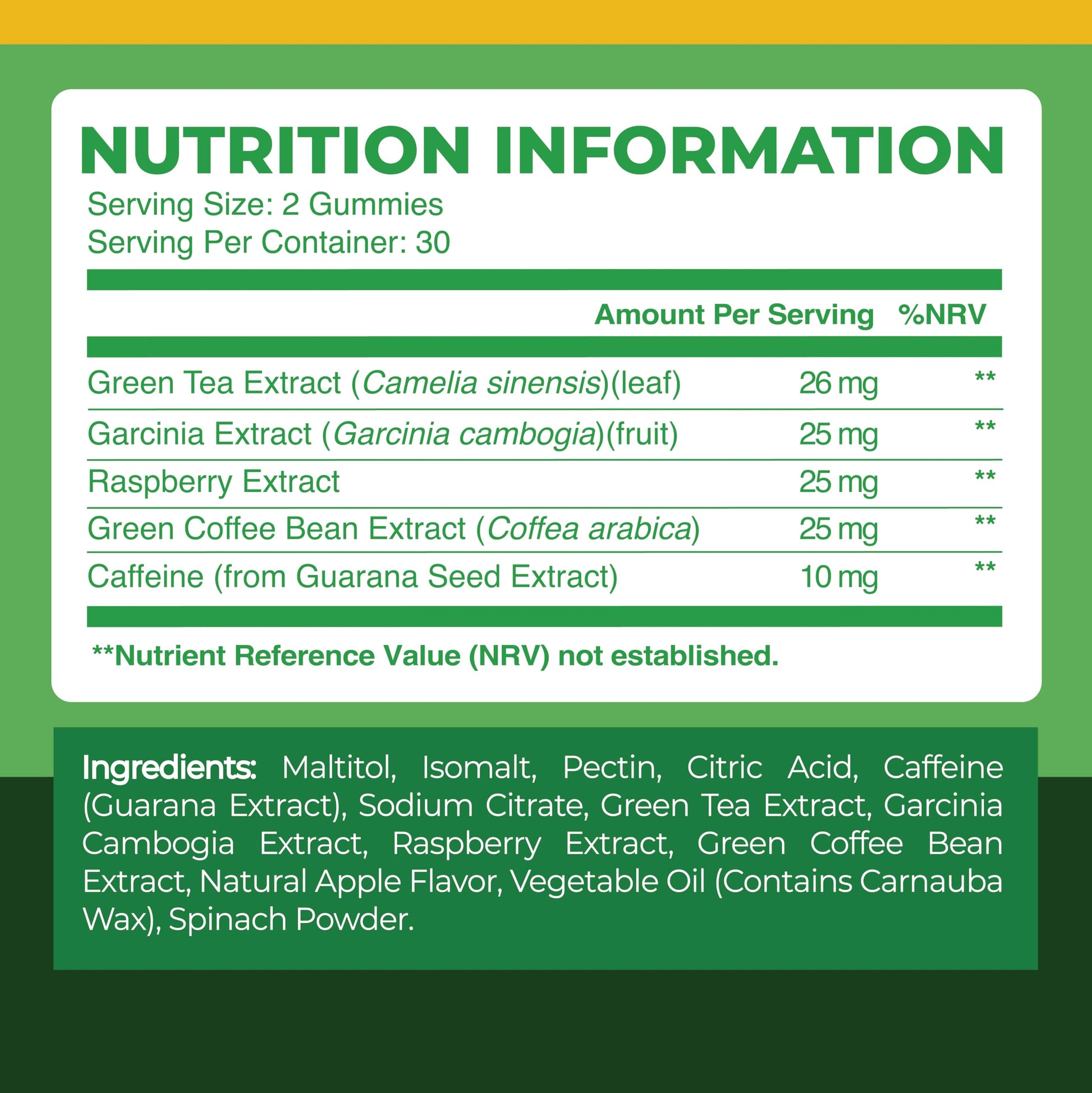 Nobi Nutrition Green Tea Fat Burner Gummies for Weight Loss | Metabolism Boost Nobi Nutrition buy supplements canada