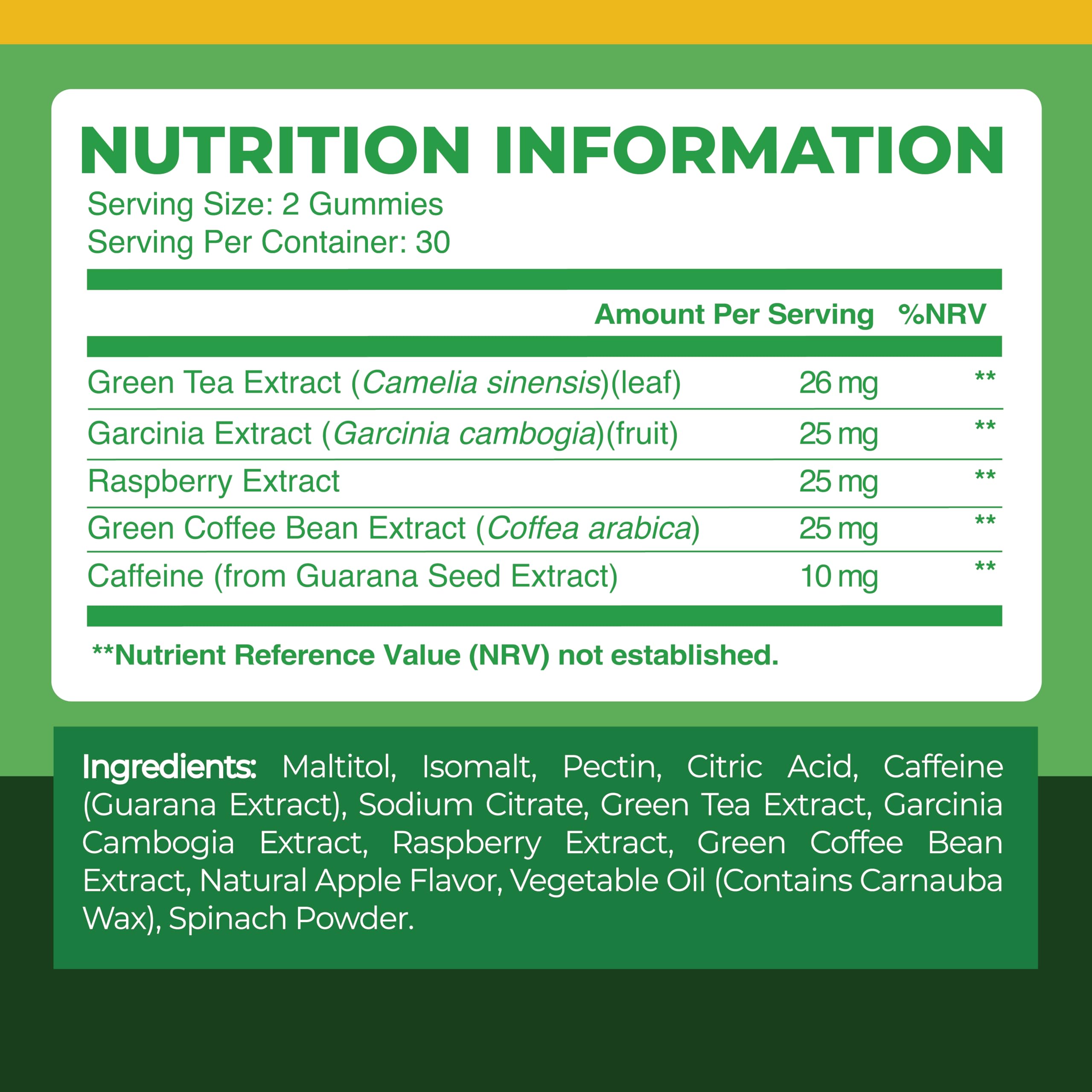 Nobi Nutrition Green Tea Fat Burner Gummies for Weight Loss | Metabolism Boost Nobi Nutrition buy supplements canada