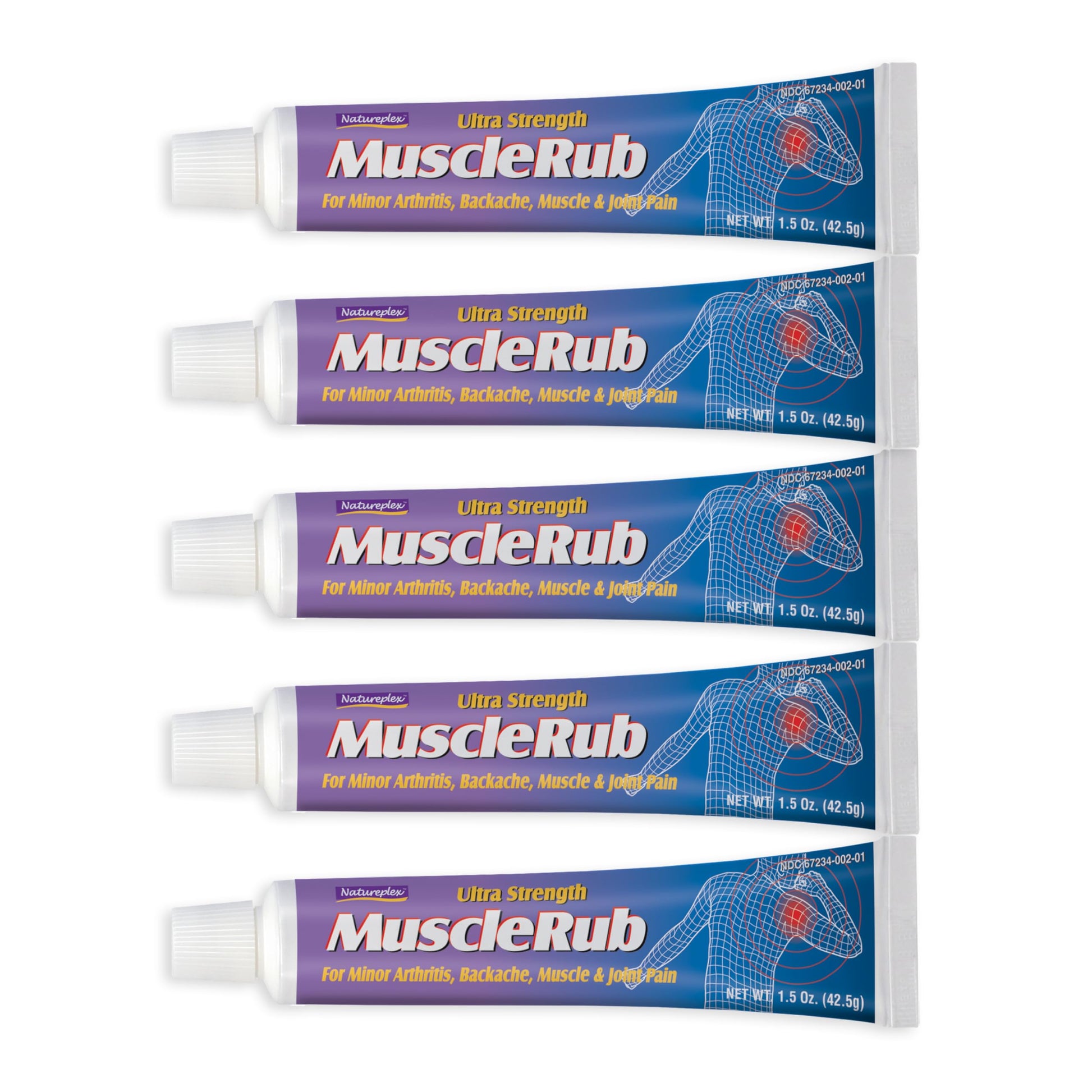Natureplex Ultra Strength Muscle Rub Cream 1.5 oz (Pack of 5) – Menthol & Methyl Salicylate, Fast-Penetrating, Long-Lasting Relief for Muscle & Joint Discomfort (Minor Aches, Backache, Strains) Natureplex buy supplements canada