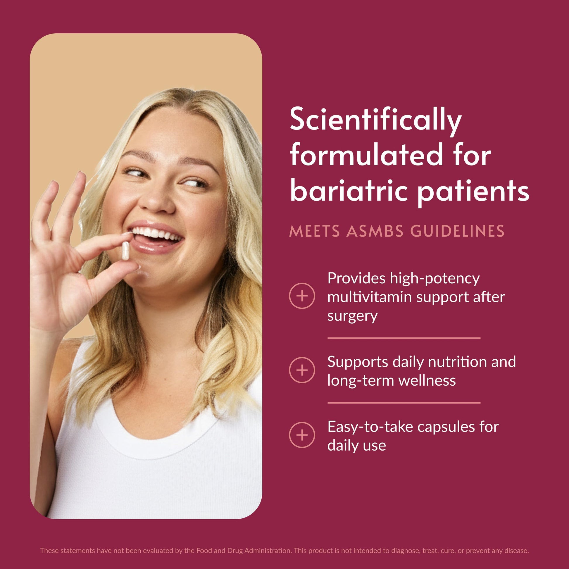 Bariatric Advantage Ultra Multivitamin with Iron - Ultra Multi with Iron - Capsule Format Multivitamin - Provides Full Complex of B Vitamins Bariatric Advantage buy supplements canada