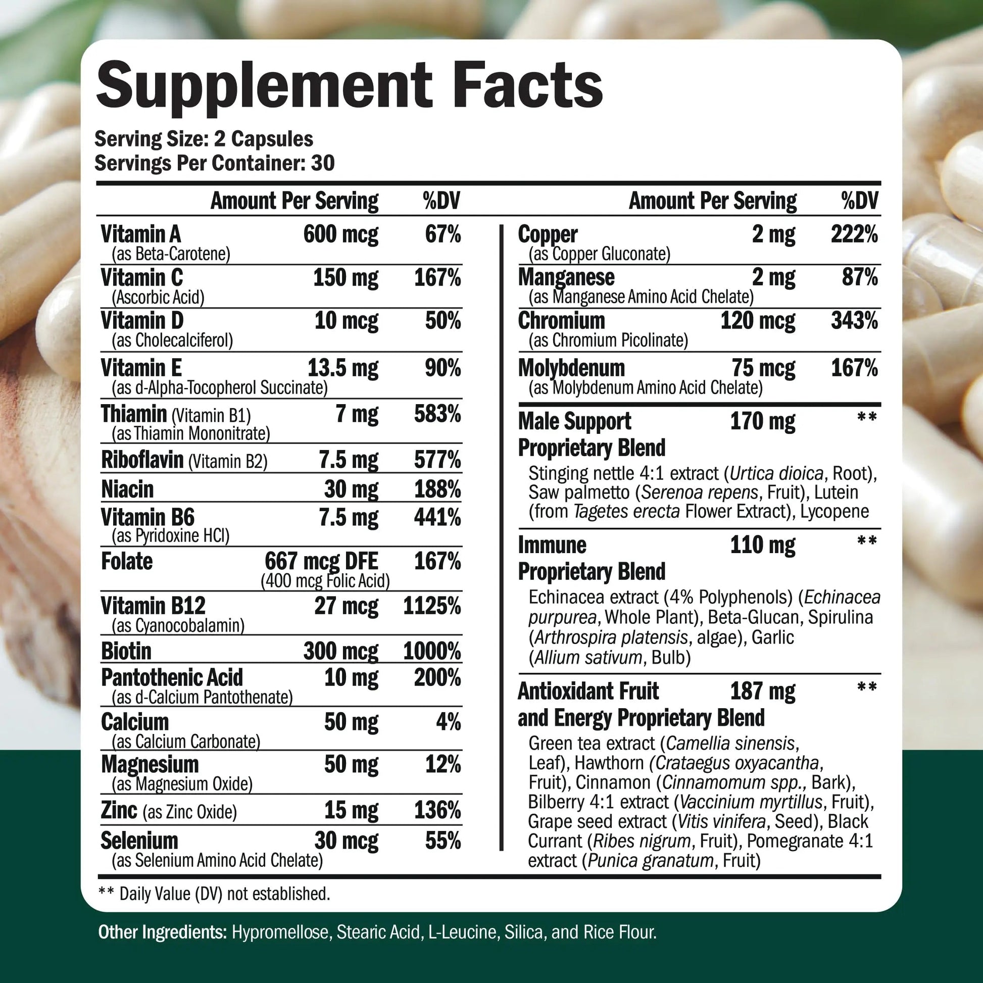 Vimerson Health Multivitamin for Men & Tongkat Ali for Men with Horny Goat Weed, Maca Root Powder, Tribulus Terrestris, Saw Palmetto Extract Vimerson Health buy supplements canada