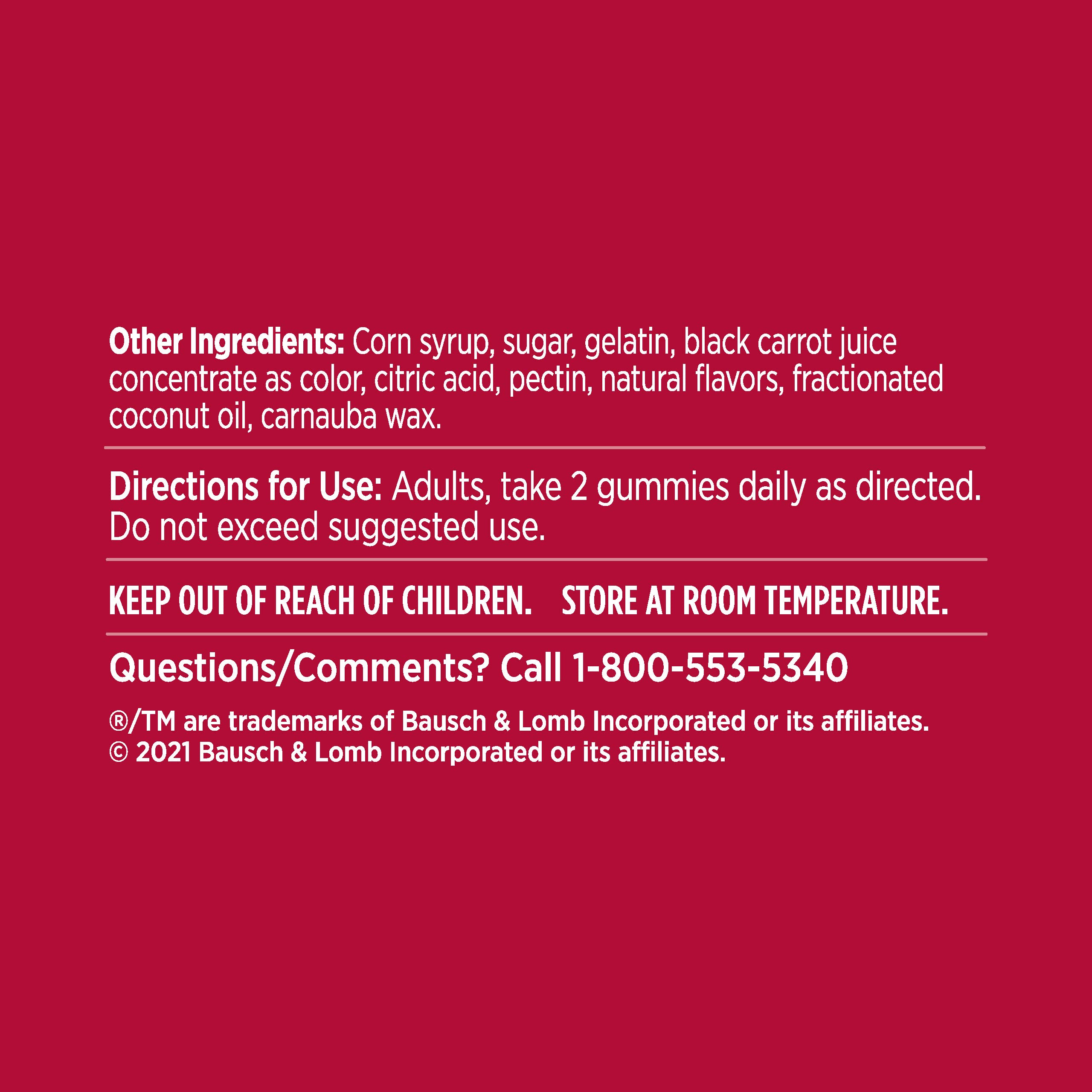 Ocuvite Vitamin & Mineral Supplement for Eye Health Adult Gummies Ocuvite buy supplements canada