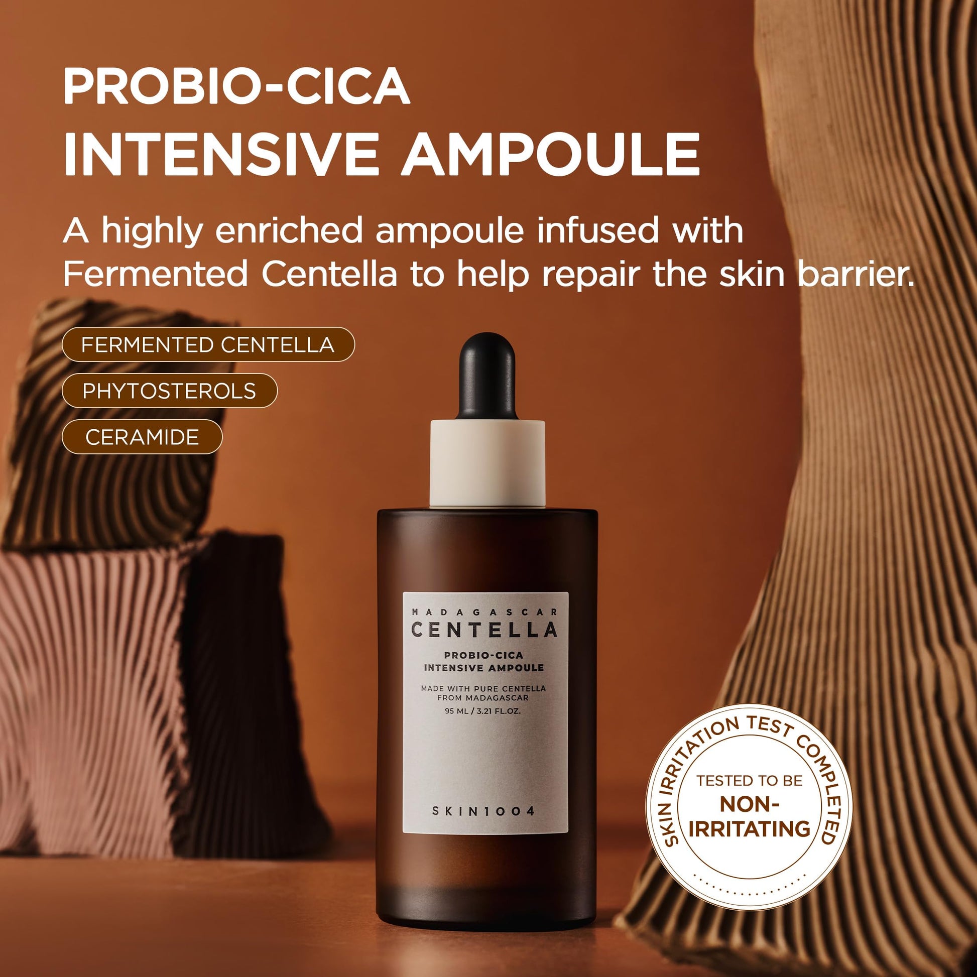 SKIN1004 Probio Cica Intensive Ampoule, Centella Serum for Face with Ceramide, Facial Serum for Nourishing & Soothing, Centella Ampoule SKIN1004 buy supplements canada