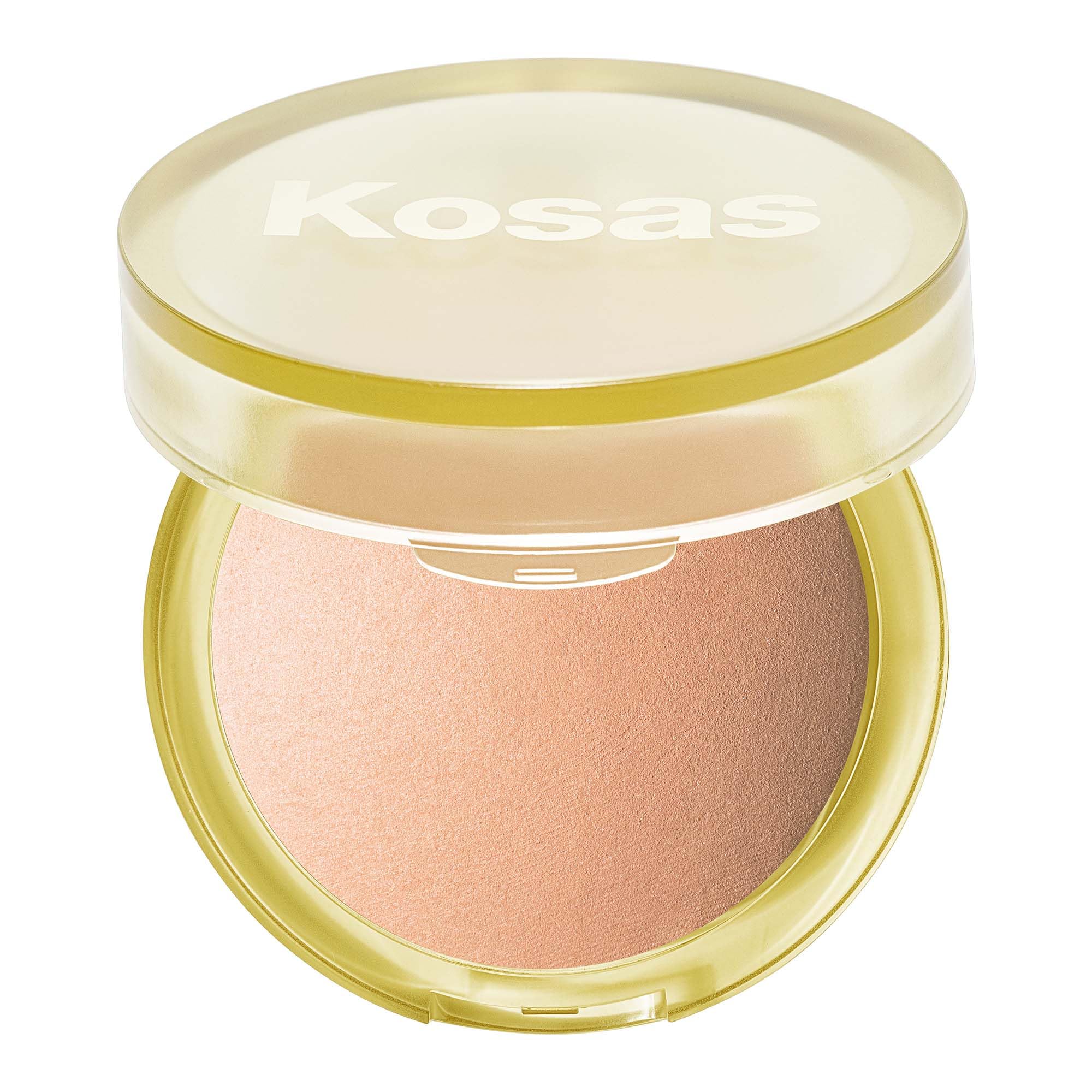Kosas Sun Show Glowy Warmth Baked Bronzer - Contouring Powder for Cheekbones, Nose & Jawline - Enriched with Concentrated Fatty Acids - Talc-Free, Vegan & Hypoallergenic - Waves Kosas buy supplements canada