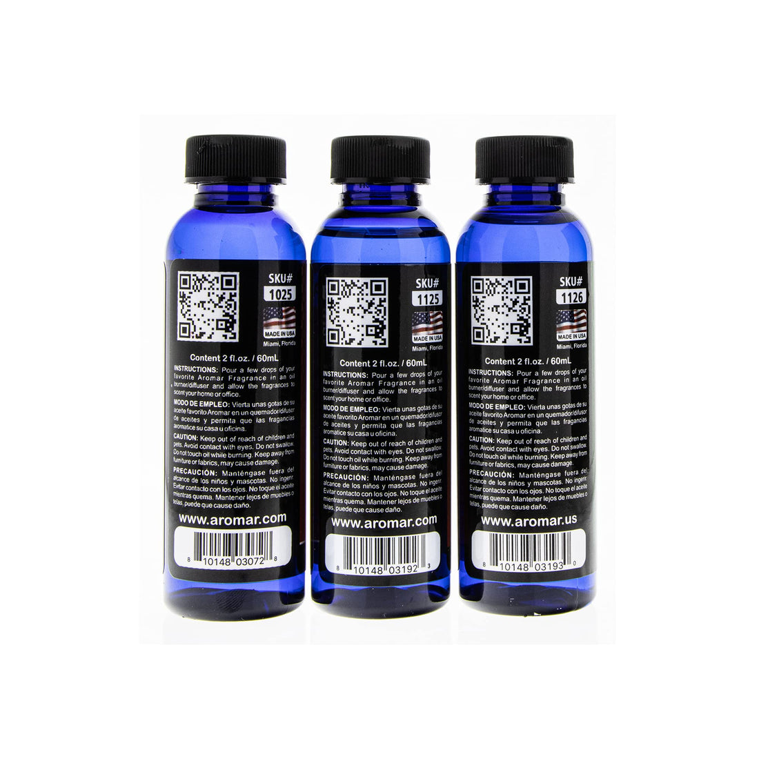 AROMAR Premium Fragrance Oil, 2oz Bottle 3 Pack Long Lasting Aromatic Scent, Fresh and Revitalizing Aromar buy supplements canada