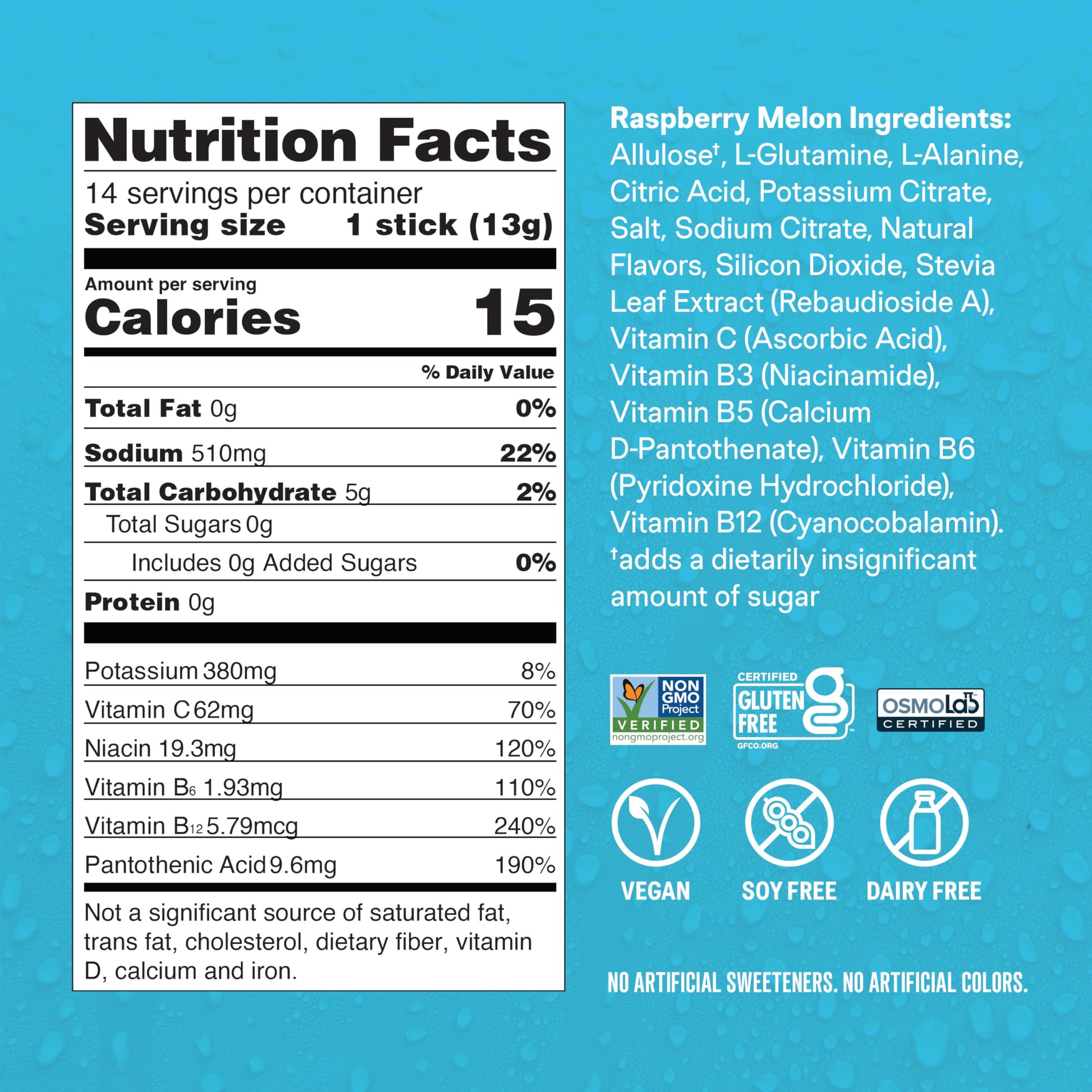 Liquid I.V.® Hydration Multiplier Sugar-Free - Raspberry Melon | Electrolyte Powder Drink Mix | 3 Pack (42 Servings) Liquid I.V. buy supplements canada