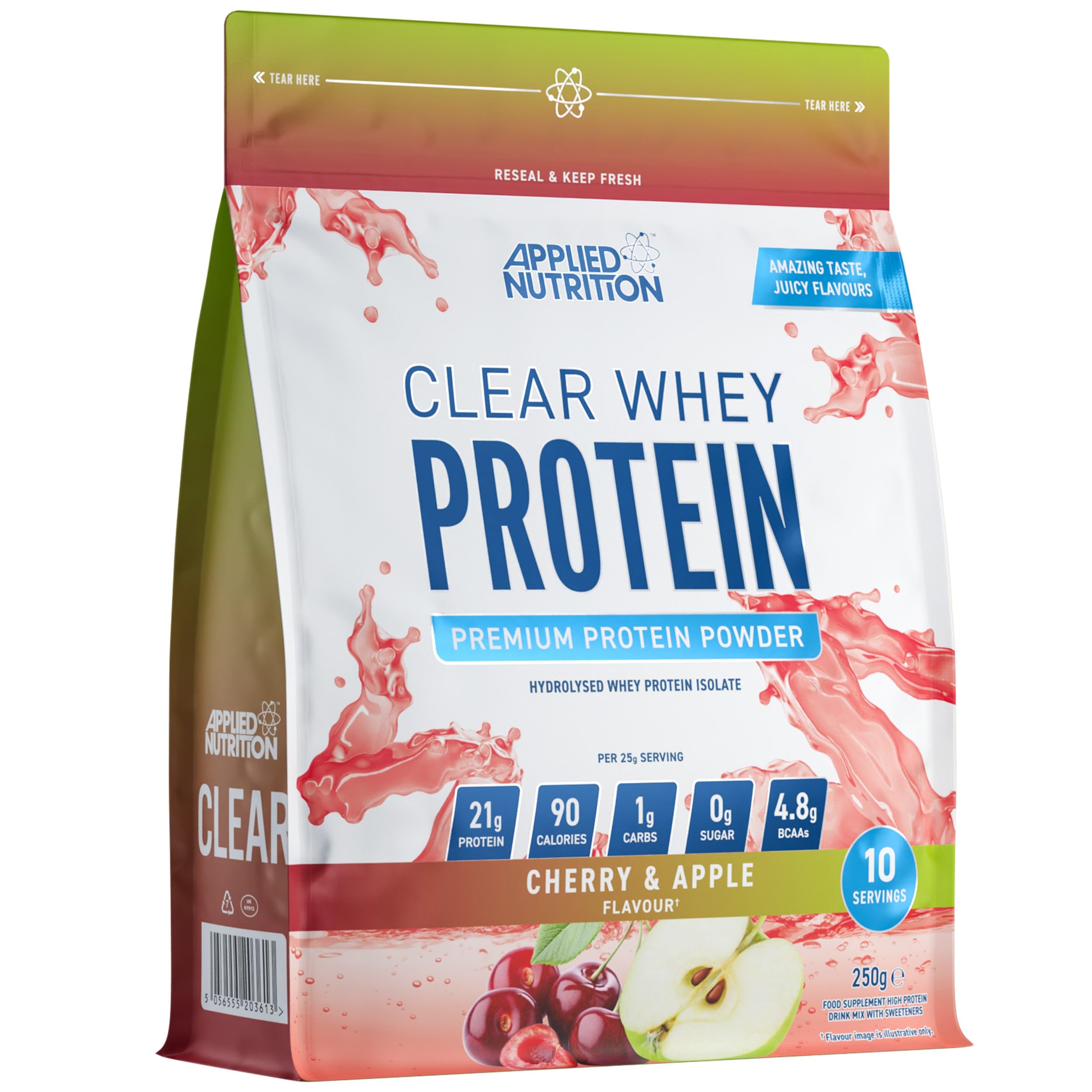 Applied Nutrition Clear Whey Isolate - Whey Protein Isolate, Refreshing High Protein Powder Applied Nutrition buy supplements canada