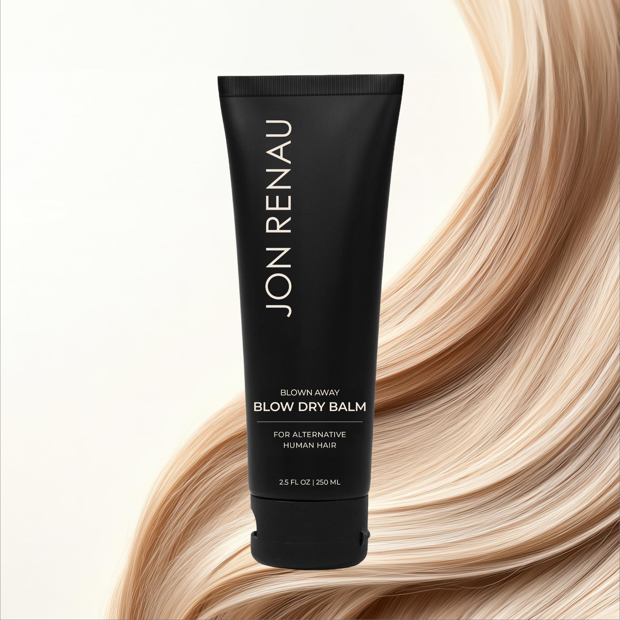 Jon Renau Blown Away Blow Dry Balm for Human Hair Wigs, Shine Enhancing Styling Balm with UV and Color Protection, Lightweight Blow Dry Balm for Human Hair Toppers and Extensions, 2.5 Oz Jon Renau buy supplements canada