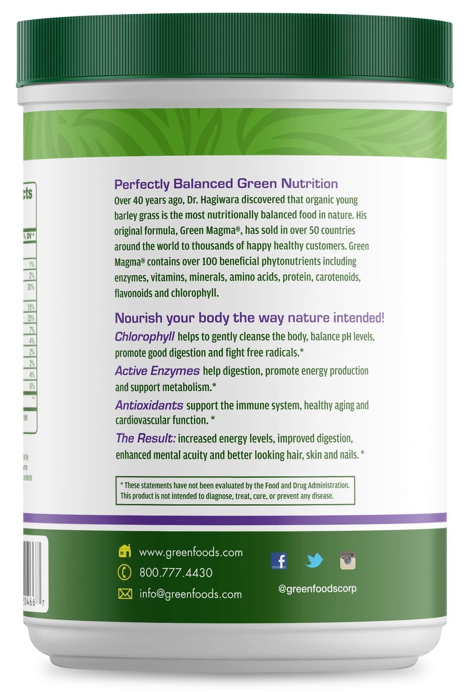 Green Foods Green Magma, 10.6 Ounce Green Foods buy supplements canada