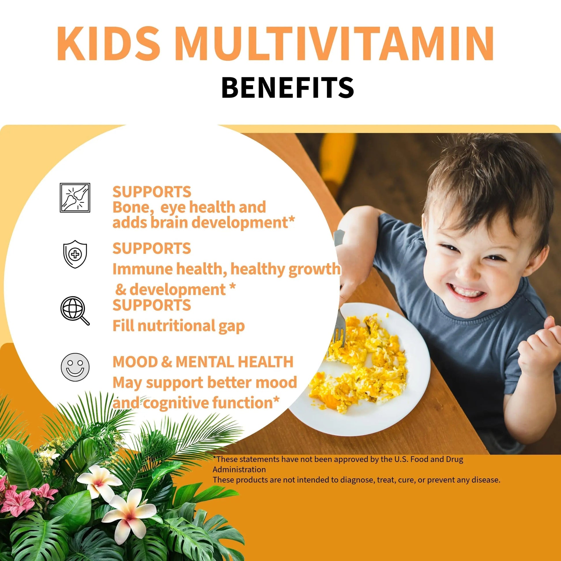 MonesAli Kids Multivitamin Gummies with Iron & Probiotics – Vegan, Gelatin-Free, Halal, Orange & Strawberry Flavors, 90 Count MonesAli buy supplements canada