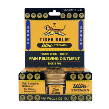 Tiger Balm Pain Relieving Ultra Strength, 10g – Soothing & Ultra Strength Muscle Rub Ointment – Non-Staining Sports Muscle Rub Tiger Balm buy supplements canada