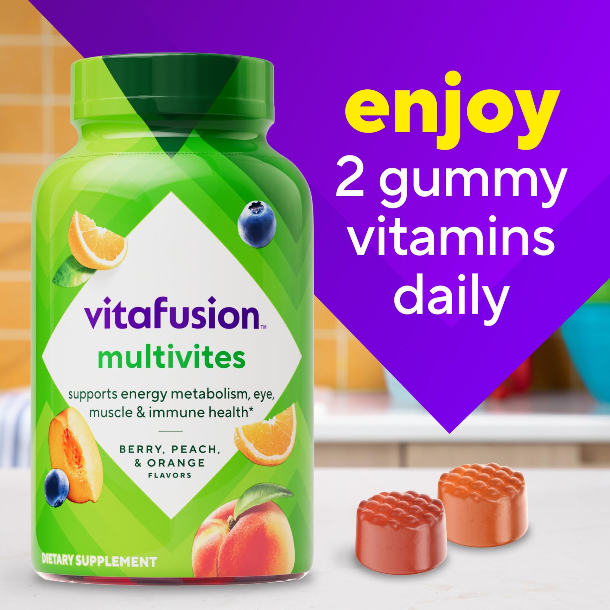 Vitafusion Adult Gummy Vitamins, 120 Count Vitafusion buy supplements canada