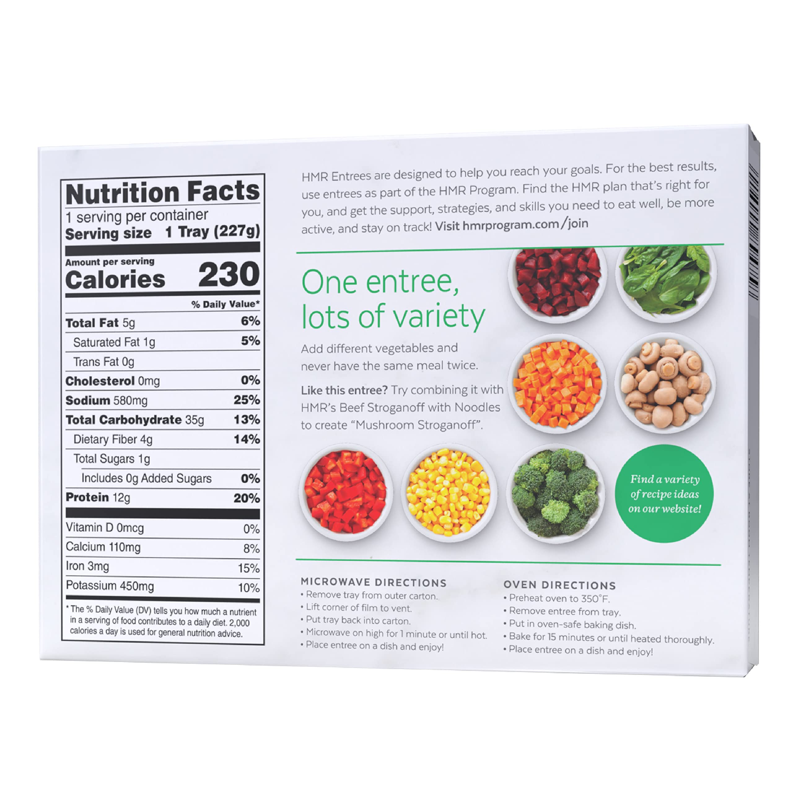 HMR Mushroom Risotto Entrée | Pre-packaged Lunch or Dinner to Support Weight Loss HMR buy supplements canada