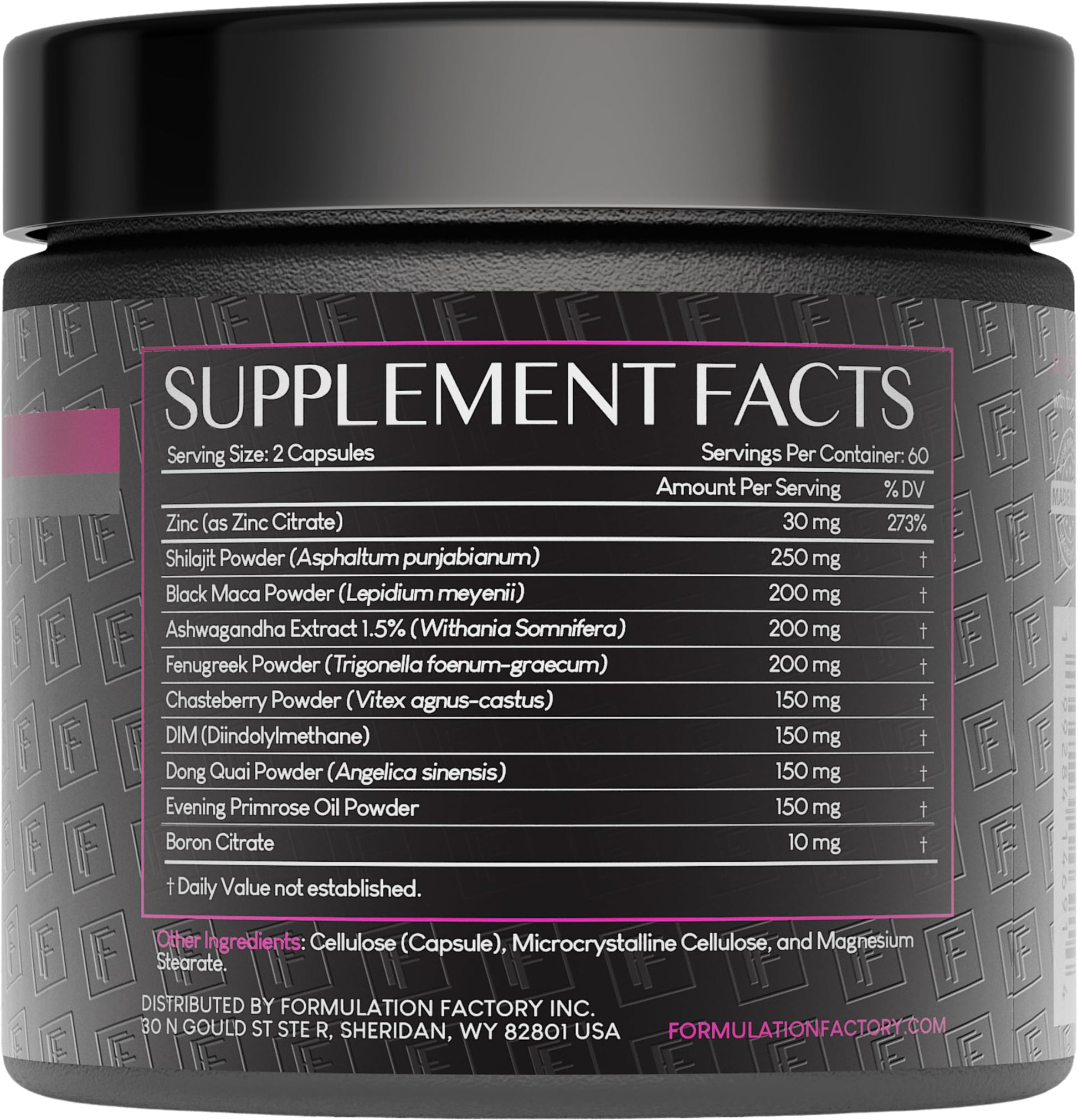 Formulation Factory She's Obsessed: 10-in-1 Hormone Balance Maximizer with Shilajit, Maca, Ashwagandha, DIM, Dong Quai, Zinc & More for Vitality & Balance – 120 Capsules 2 Months Formulation Factory buy supplements canada
