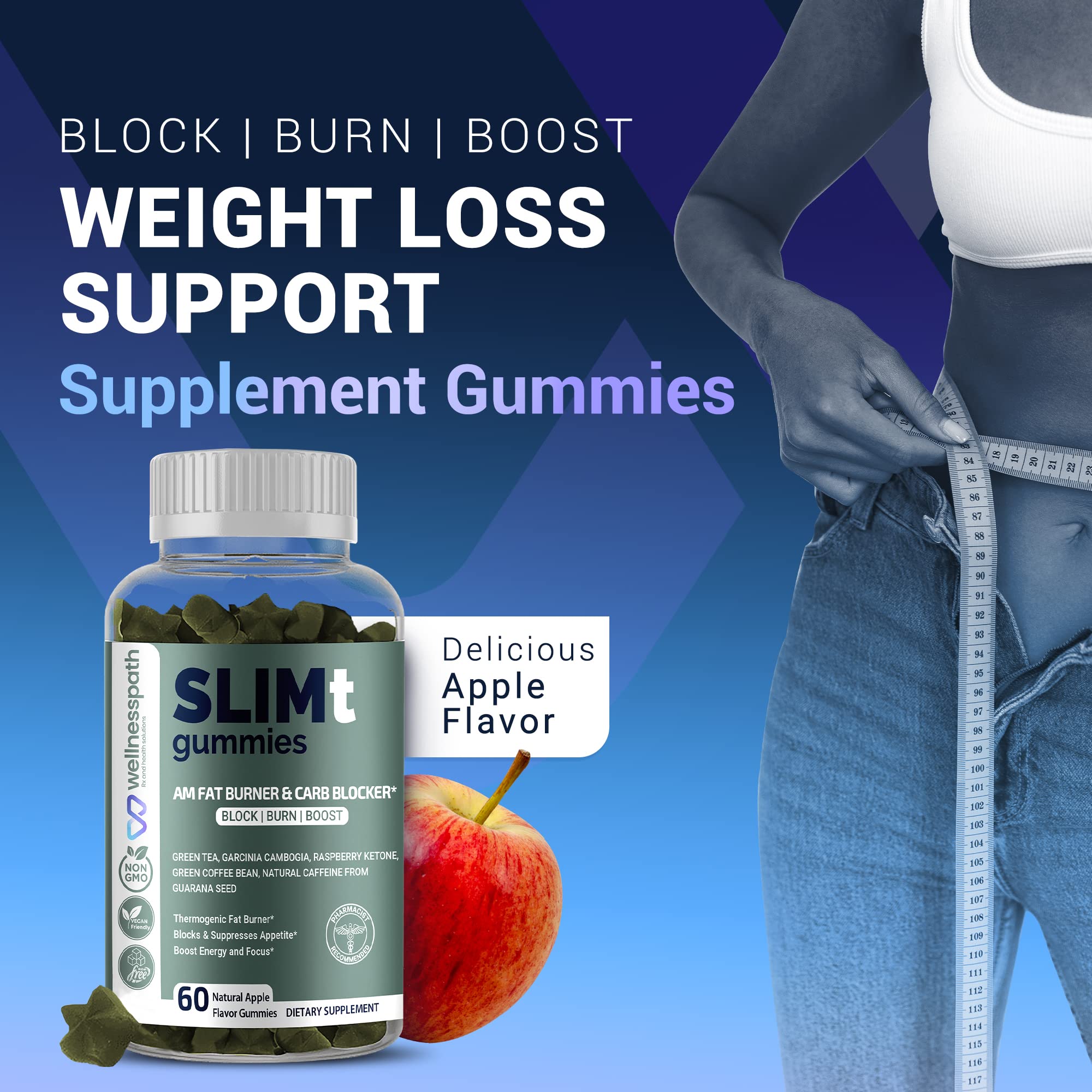 SLIMt Weight Loss & Appetite Control Gummies, Thermogenic Metabolism Booster WELLNESSPATH RX & HEALTH SOLUTIONS buy supplements canada