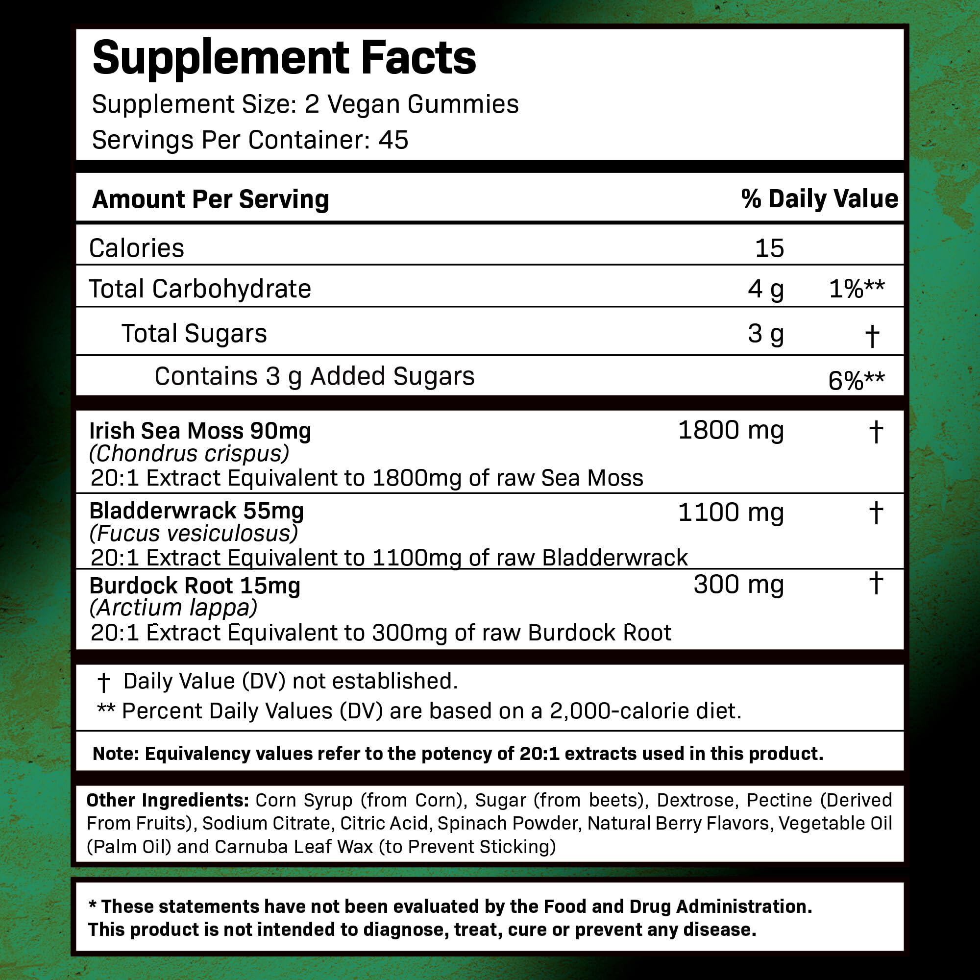 WELLNESS LABSRX Sea Moss Gummies, 3200mg Irish Sea Moss Mixed Berry Flavor with Maximum Potency Bladderwrack and Burdock Root - Supports Skin, Energy and Immunity - 90 Count WELLNESS LABSRX buy supplements canada