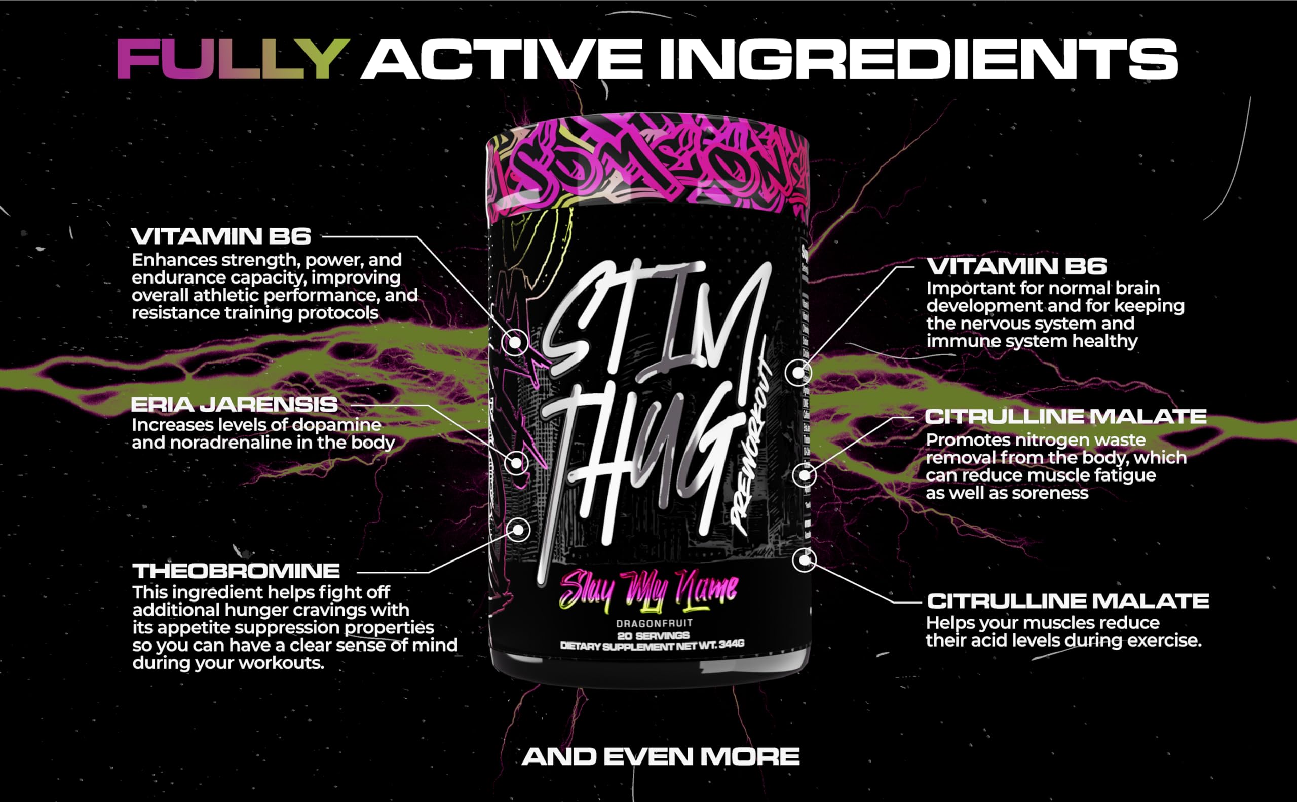 KILO LABS Pre Workout Powder | Stim Thug Preworkout for Men and Women | Hydrating KILO LABS buy supplements canada