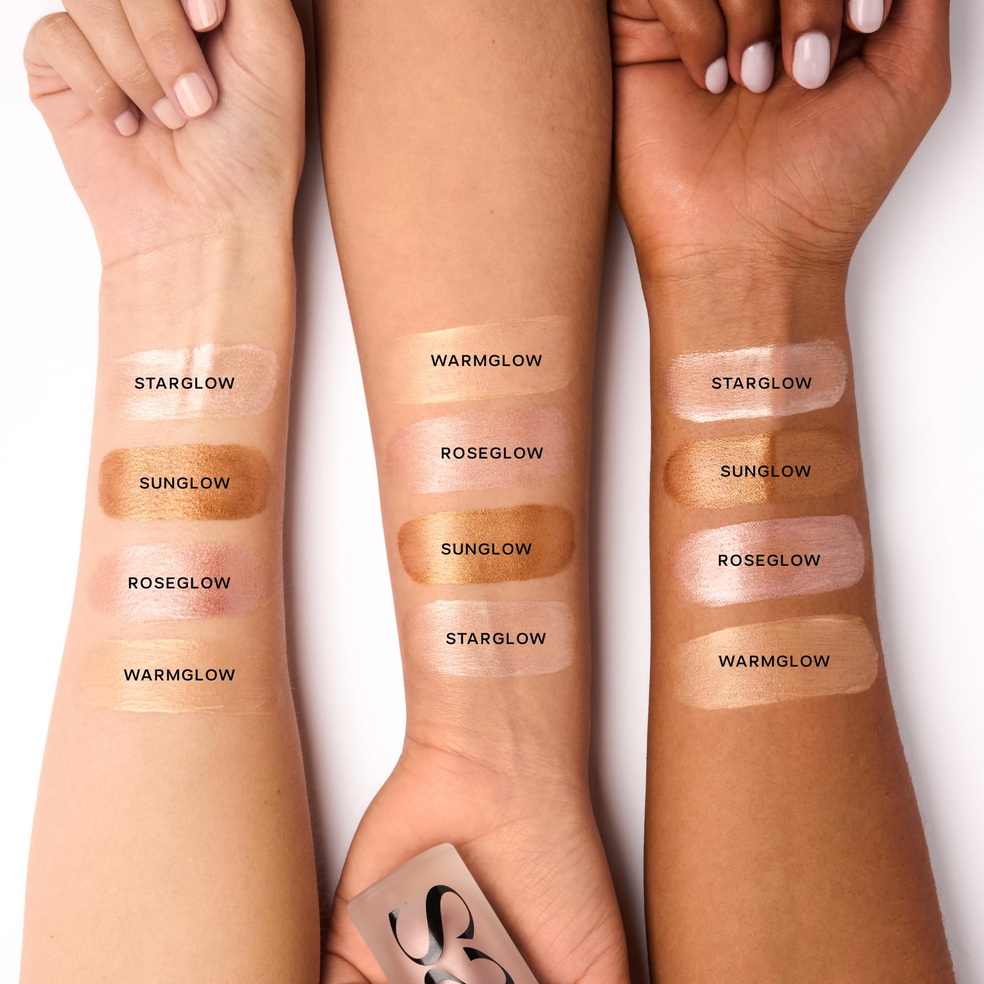 Saie Mini Glowy Super Gel - Hydrating Makeup Primer and Illuminating Glow Serum Enriched with Vitamin C and Squalane Oil - All-Over Liquid Highlighter Makeup for Instant Glass Skin - Starglow (0.5 oz) Saie buy supplements canada