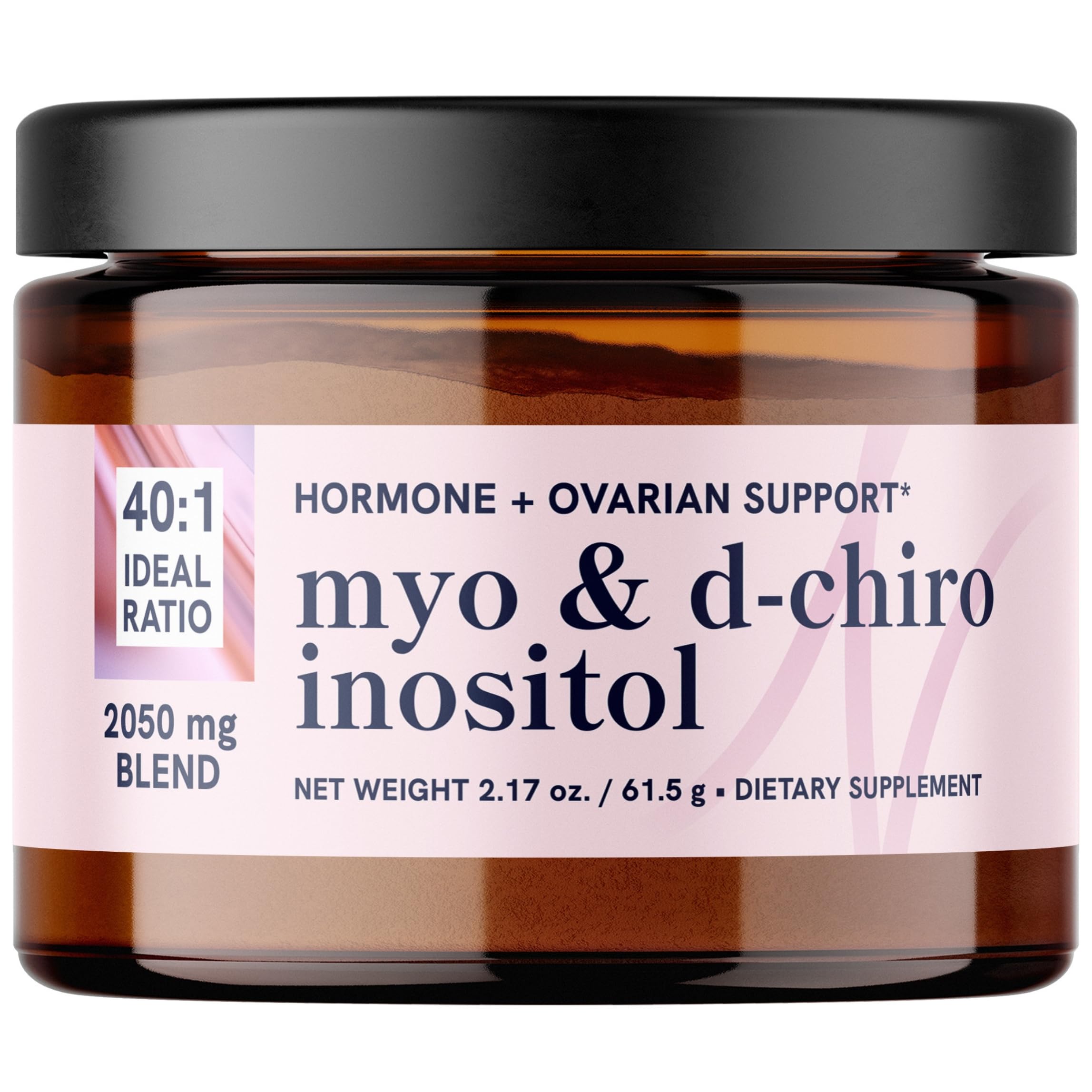 Myo-Inositol & D-Chiro Inositol Powder | Hormone Balance for Women | Ideal 40:1 Ratio | Myo 2000mg, D Chiro 50mg | Regulate Menstrual Cycle and Support Ovarian Health | 30 Servings, 2.17 oz. SMNutrition buy supplements canada