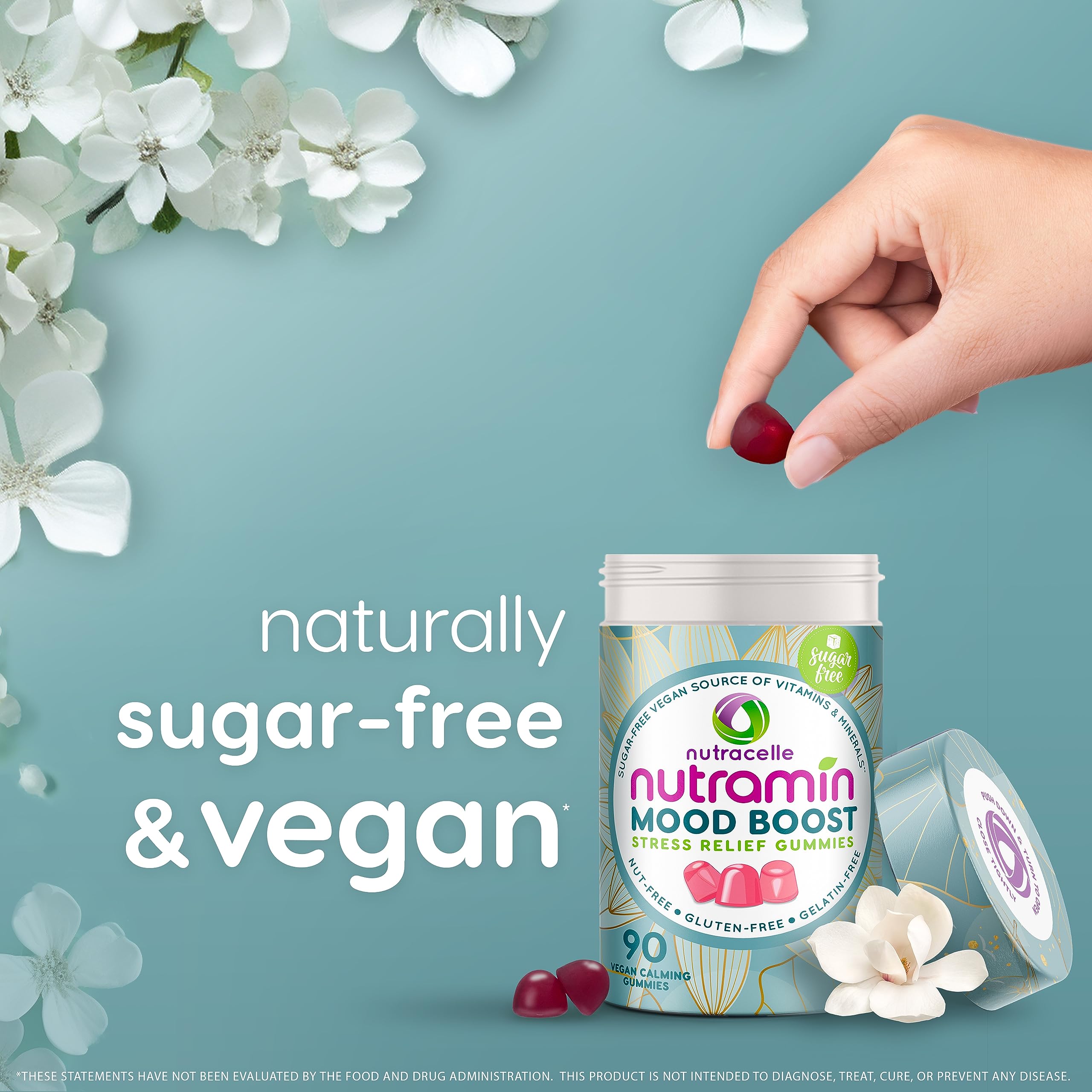 Nutracelle NUTRAMIN Mood Boost Multivitamin Gummy - Delicious & Yummy Anti-Stress Nutracelle buy supplements canada