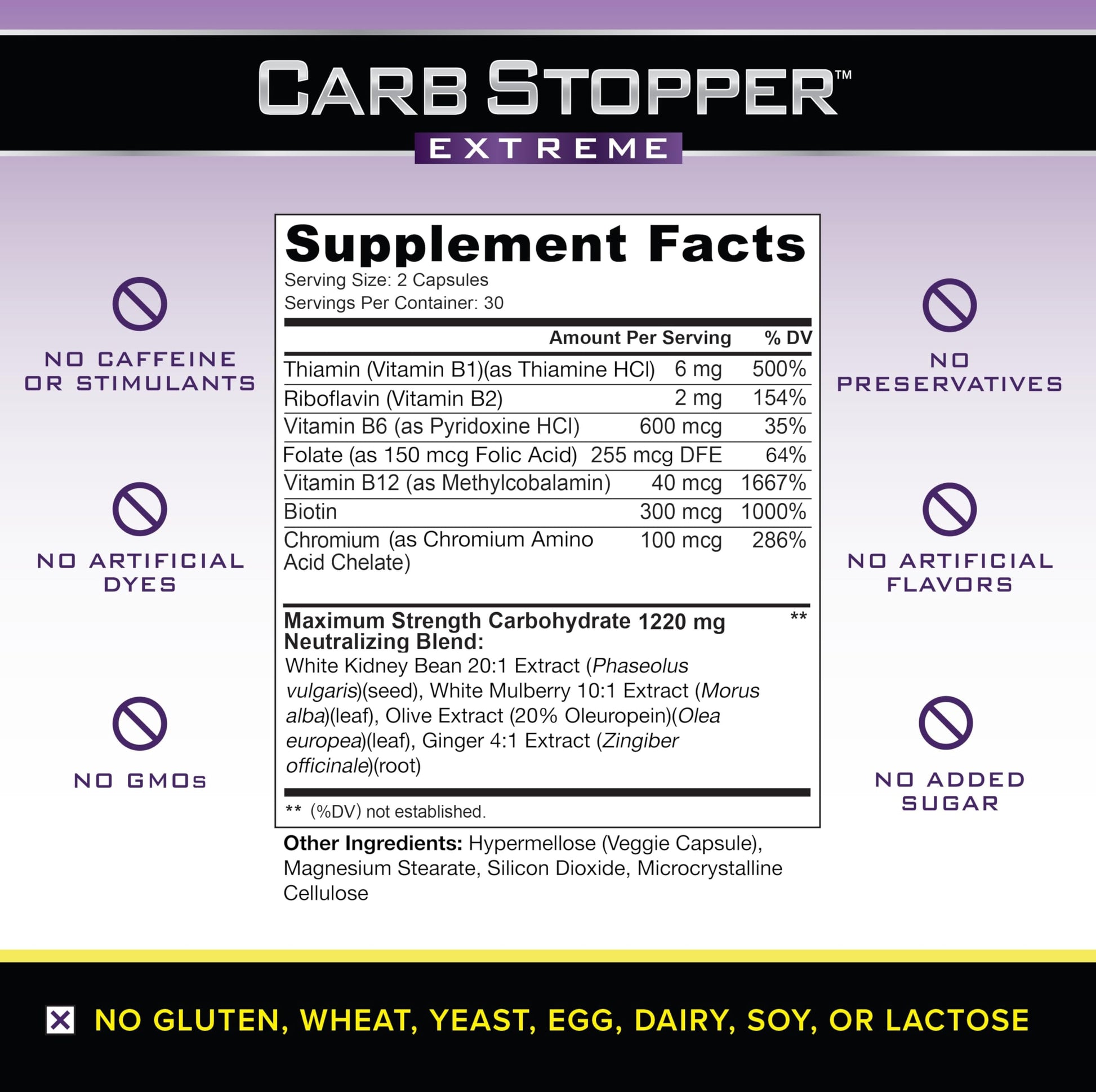 Carb Stopper Extreme (5 Bottles Maximum Strength, Natural Carbohydrate and Starch Carb Stopper Extreme buy supplements canada