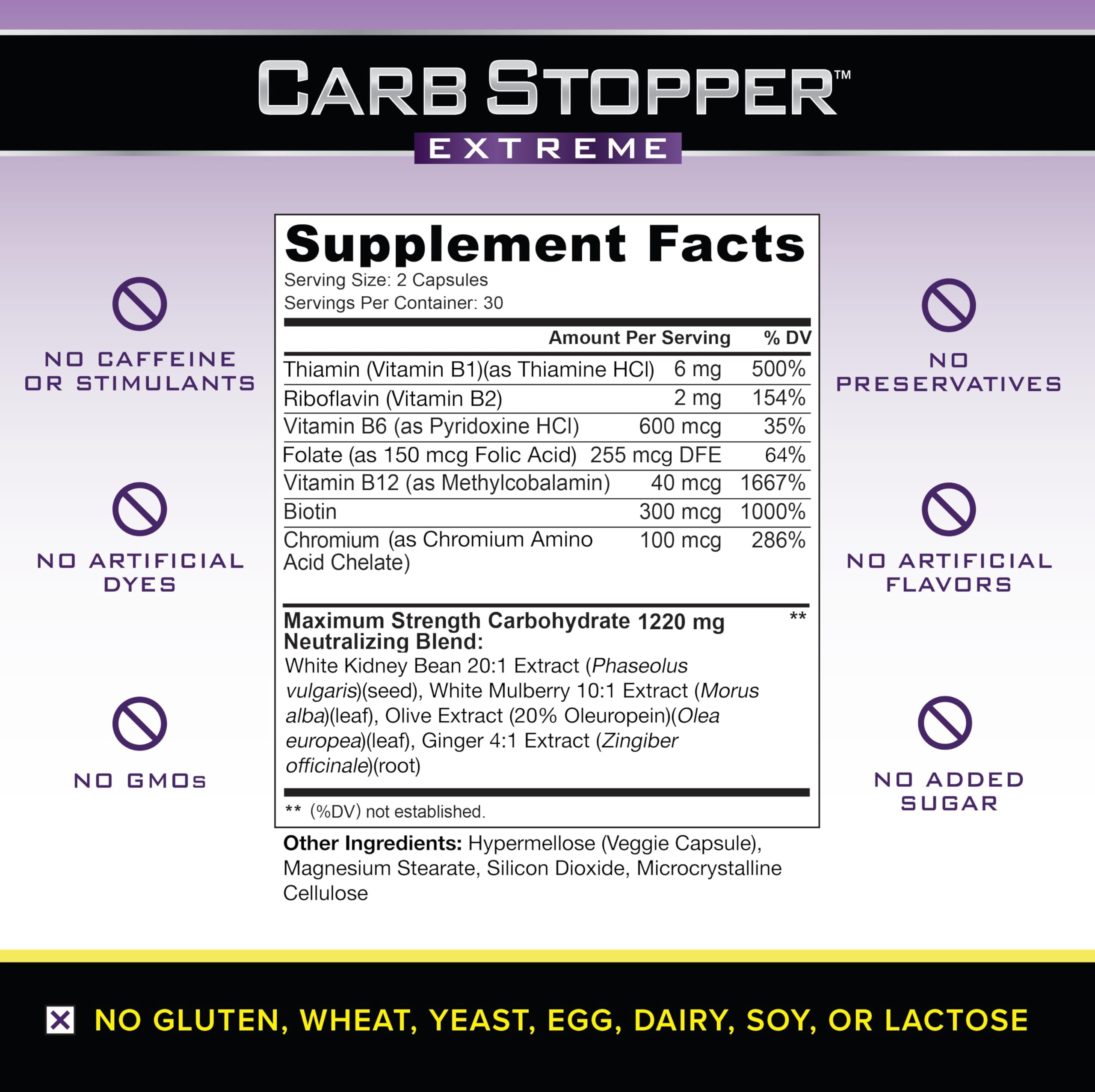 Carb Stopper Extreme (5 Bottles Maximum Strength, Natural Carbohydrate and Starch Carb Stopper Extreme buy supplements canada