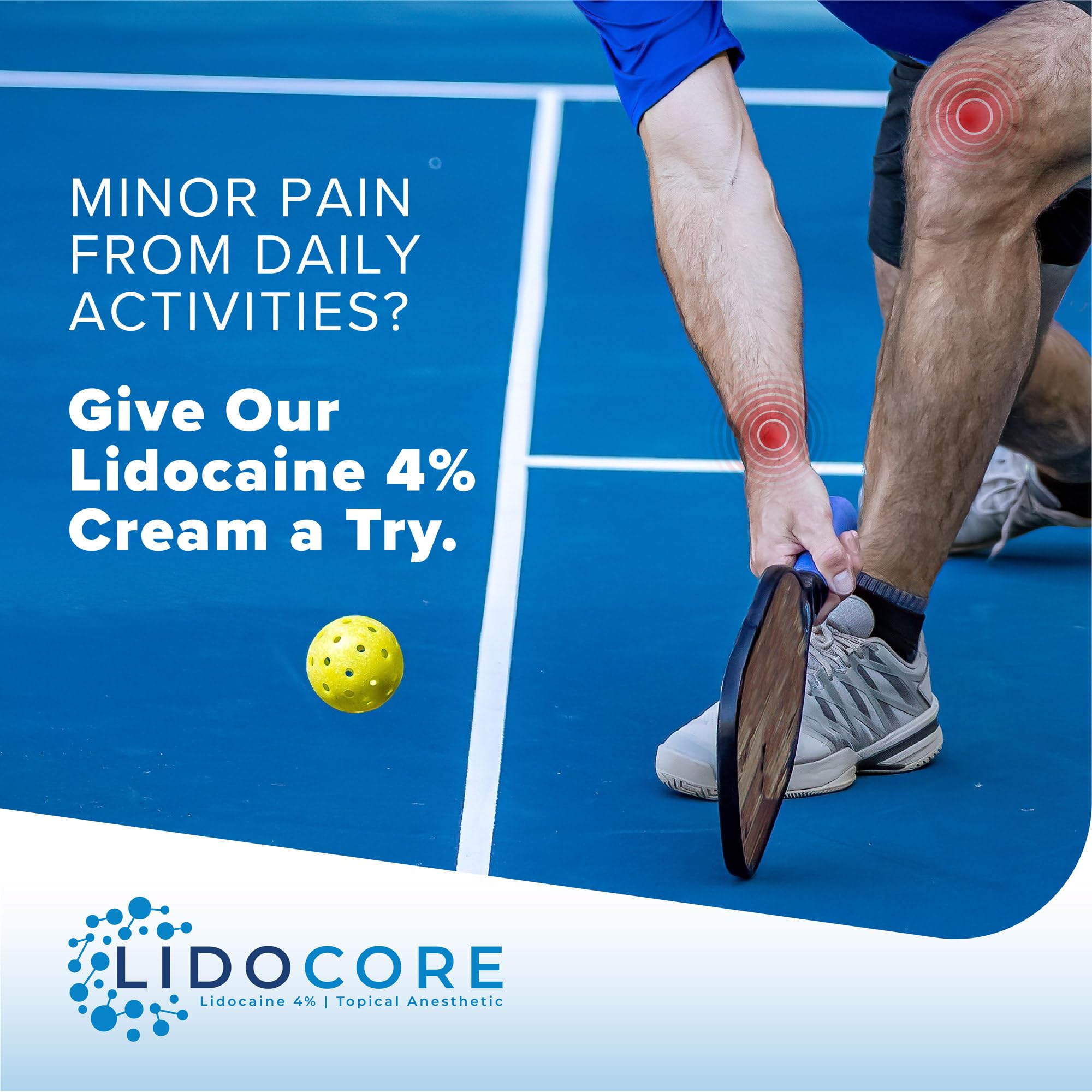 Lidocore Pain Relief Cream with 4% Lidocaine | Maximum Strength OTC | Safe & Compliant formula | Minor cuts, scrapes, insect bites, cold sores | Non-Greasy, Odor-free, Fragrance-Free | 2.7 oz (76.5 g) Lidocore buy supplements canada