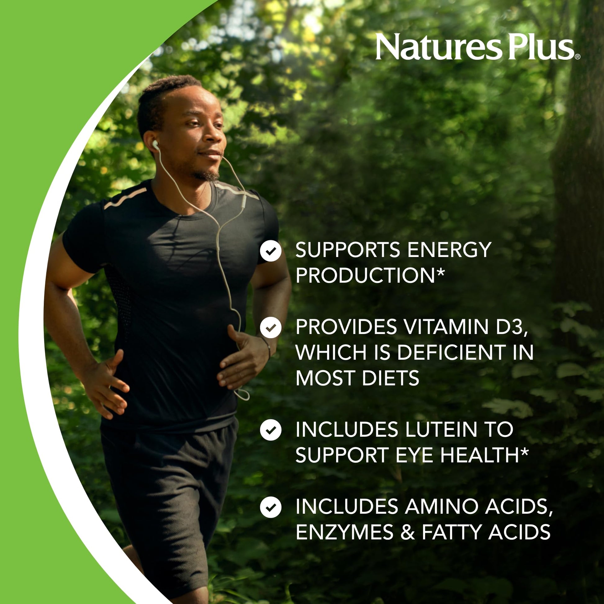 NaturesPlus Ultra Source of Life Multivitamin - 180 Mini-Tablets - with Whole Foods, Herbs, Lutein & Enzymes - Vegetarian, Gluten Free - 30 Servings NaturesPlus buy supplements canada