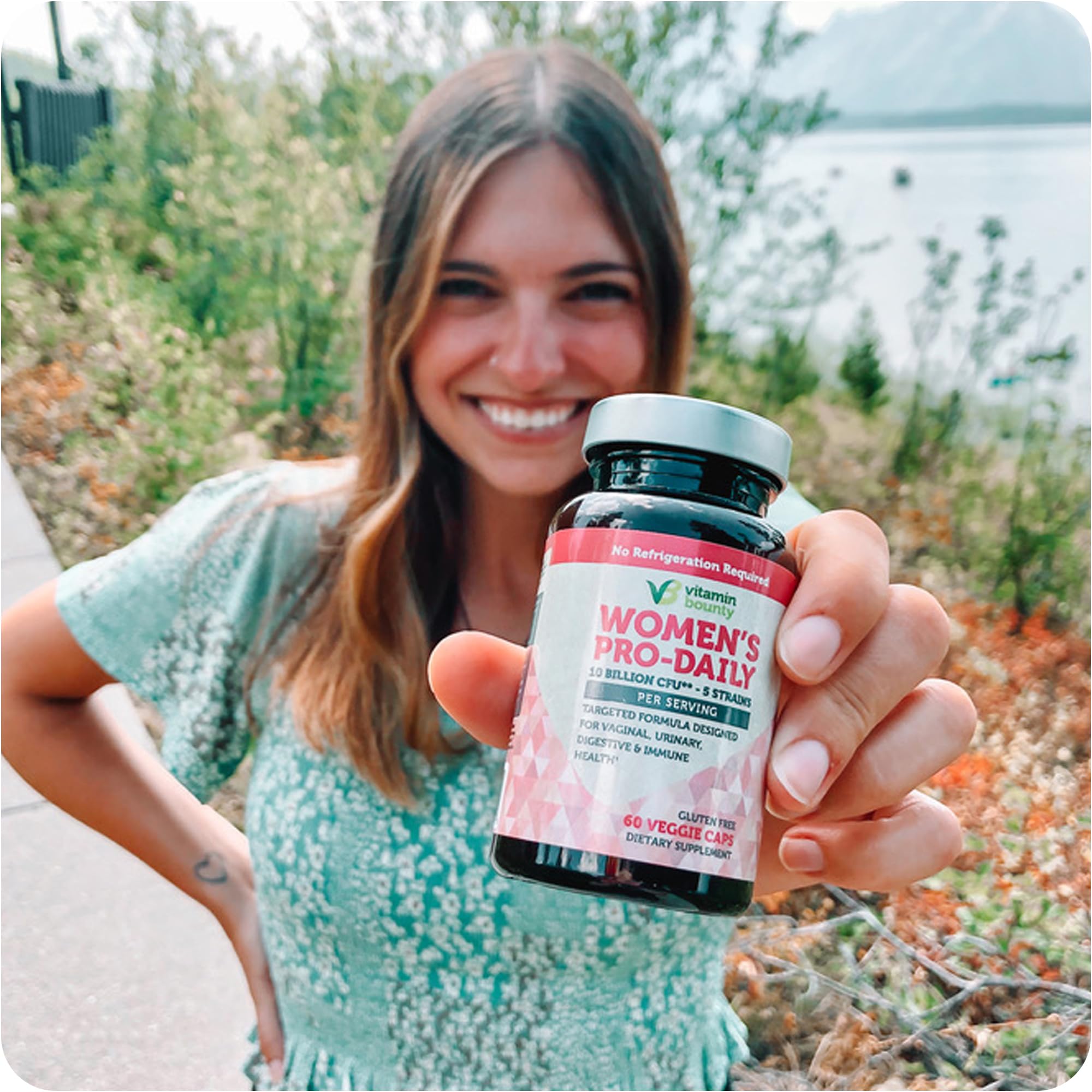 Vitamin Bounty Women's Pro Daily - Vaginal Probiotic & Prebiotic & pH Balance, Probiotics Vitamin Bounty buy supplements canada