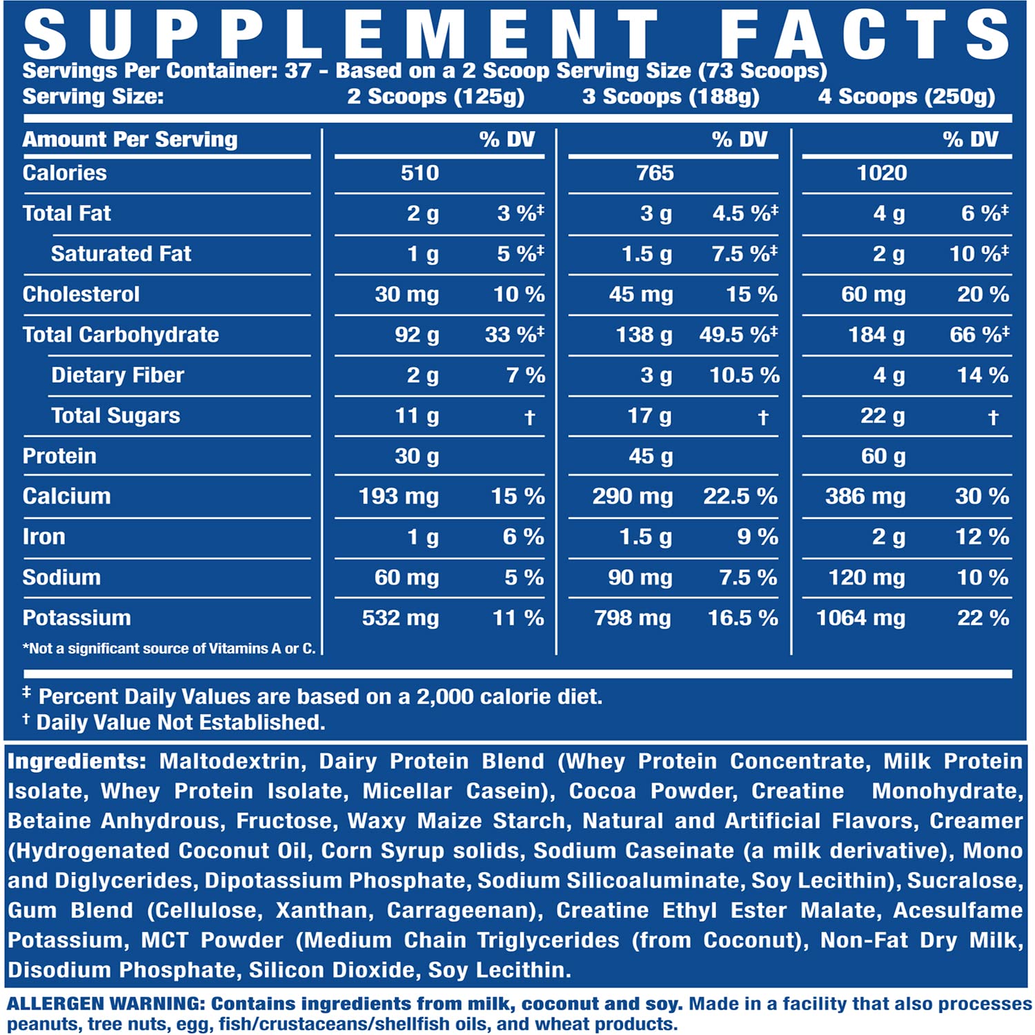 Ronnie Coleman Signature Series King Mass XL Mass Gainer Protein Powder, Muscle Ronnie Coleman Signature Series buy supplements canada