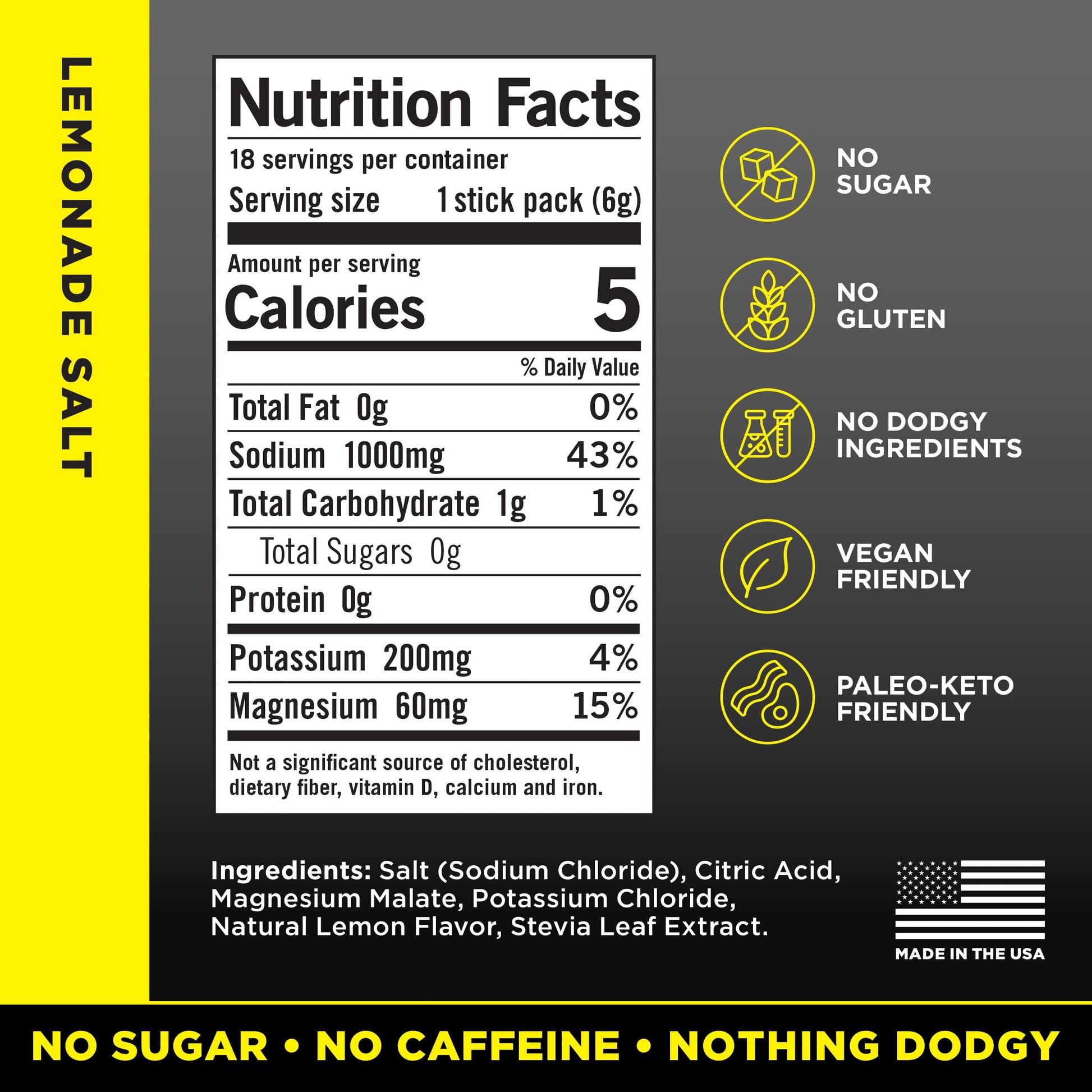 LMNT Zero Sugar Electrolytes - Lemonade | Drink Mix | 18-Count Drink LMNT buy supplements canada