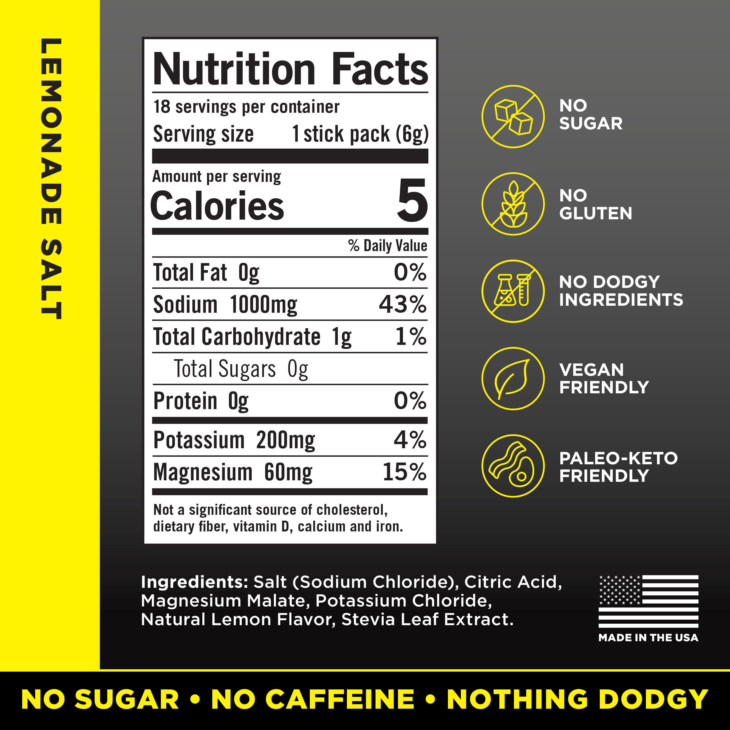 LMNT Zero Sugar Electrolytes - Lemonade | Drink Mix | 18-Count Drink LMNT buy supplements canada