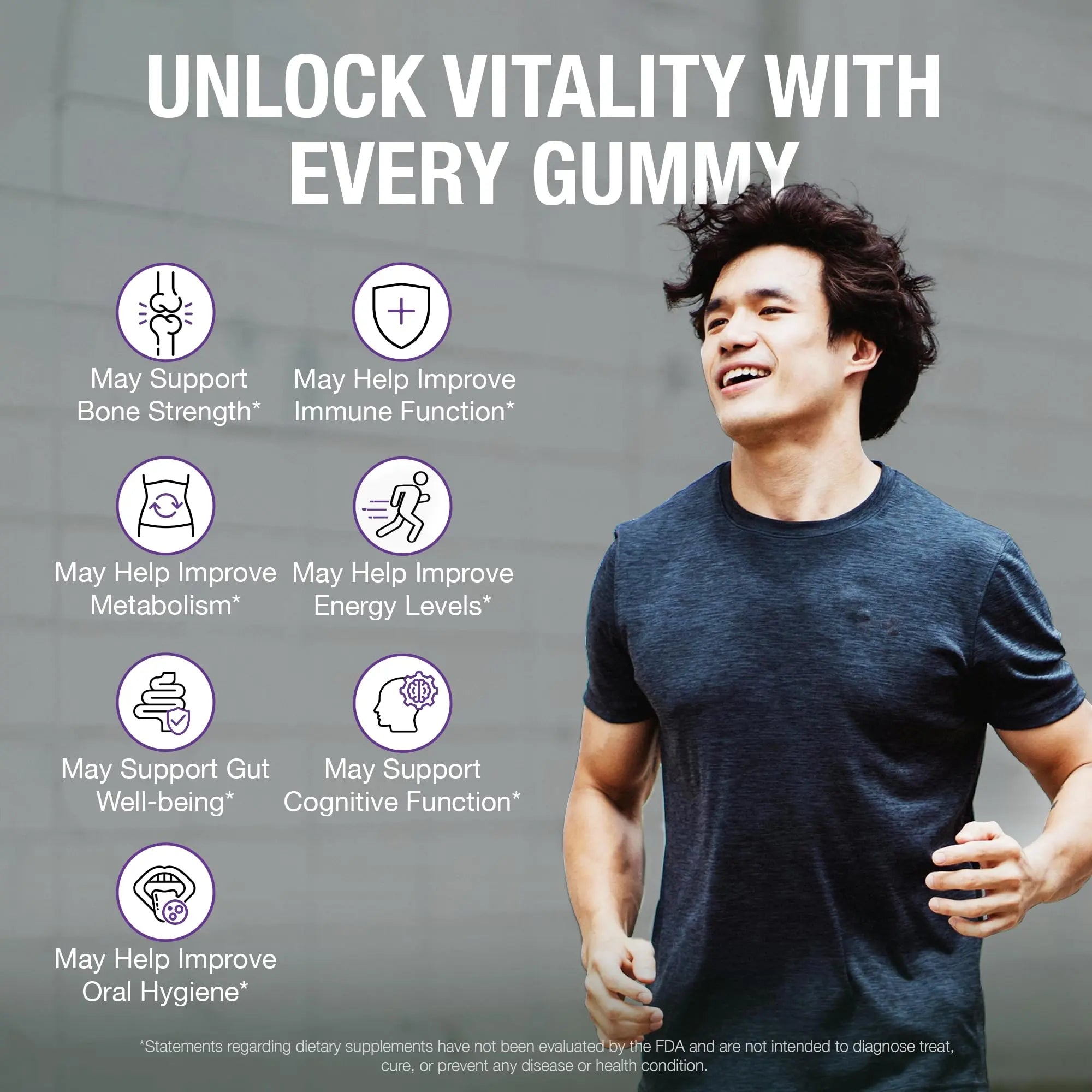 Pure By Nature Mega Multi Gummies, Multivitamin Gummies for Women & Men, Kids Multivitamin Gummies with A, D2, C, E, K, Biotin Pure By Nature buy supplements canada