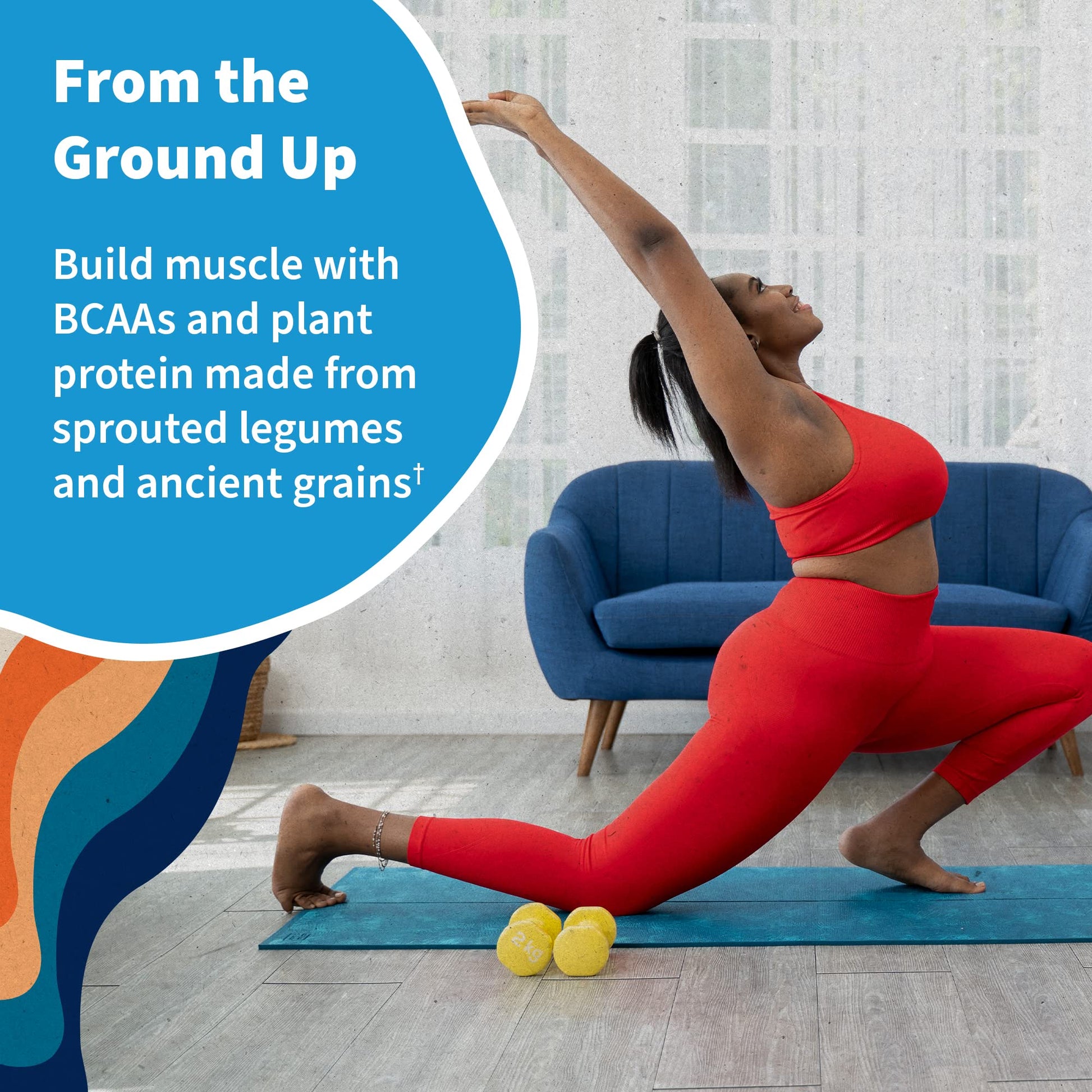 Organic Vegan Vanilla Protein Powder - Garden of Life – 22g Complete Plant Based Raw Garden of Life buy supplements canada