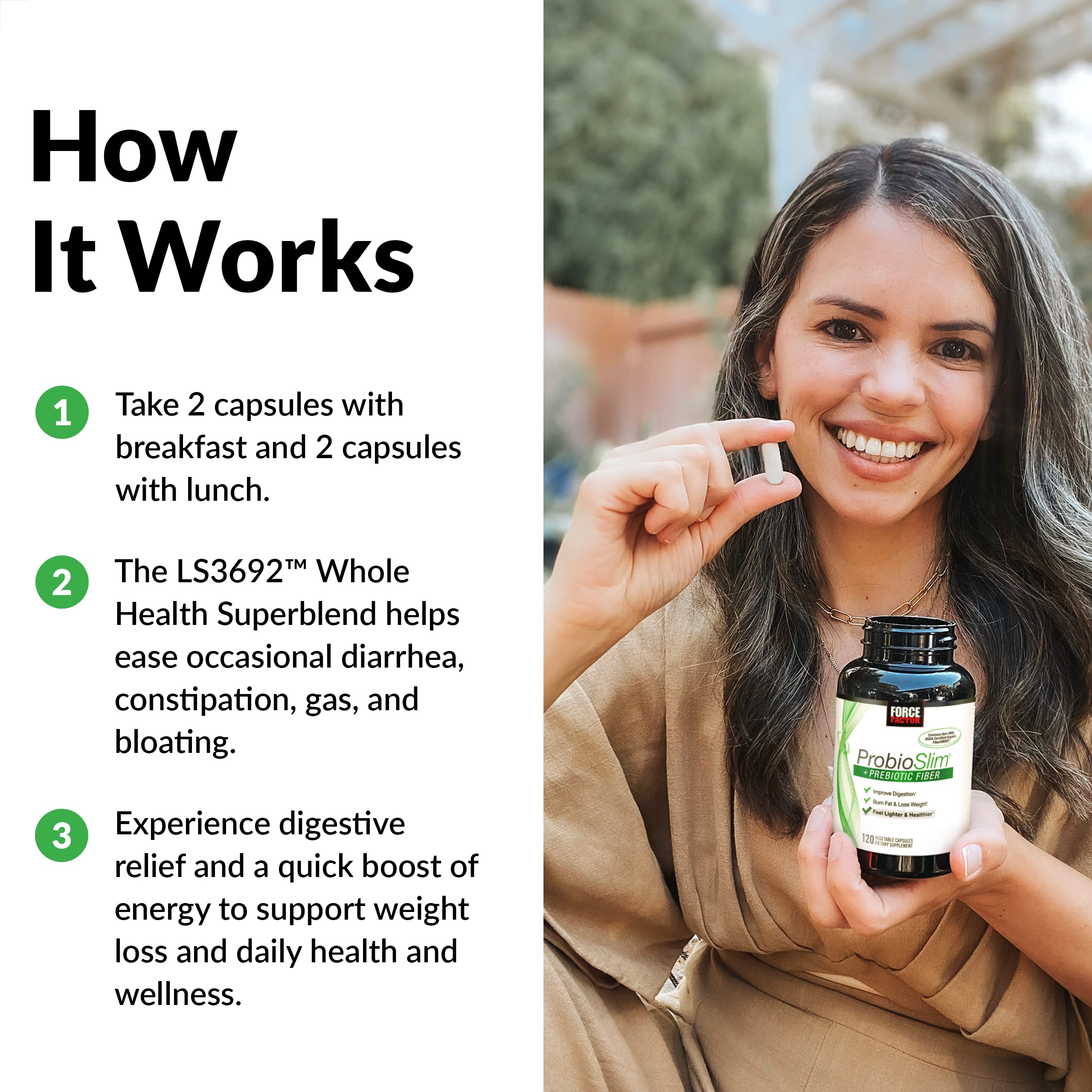 Force Factor ProbioSlim + Prebiotic Fiber Weight Loss Supplement for Women and Men Force Factor buy supplements canada