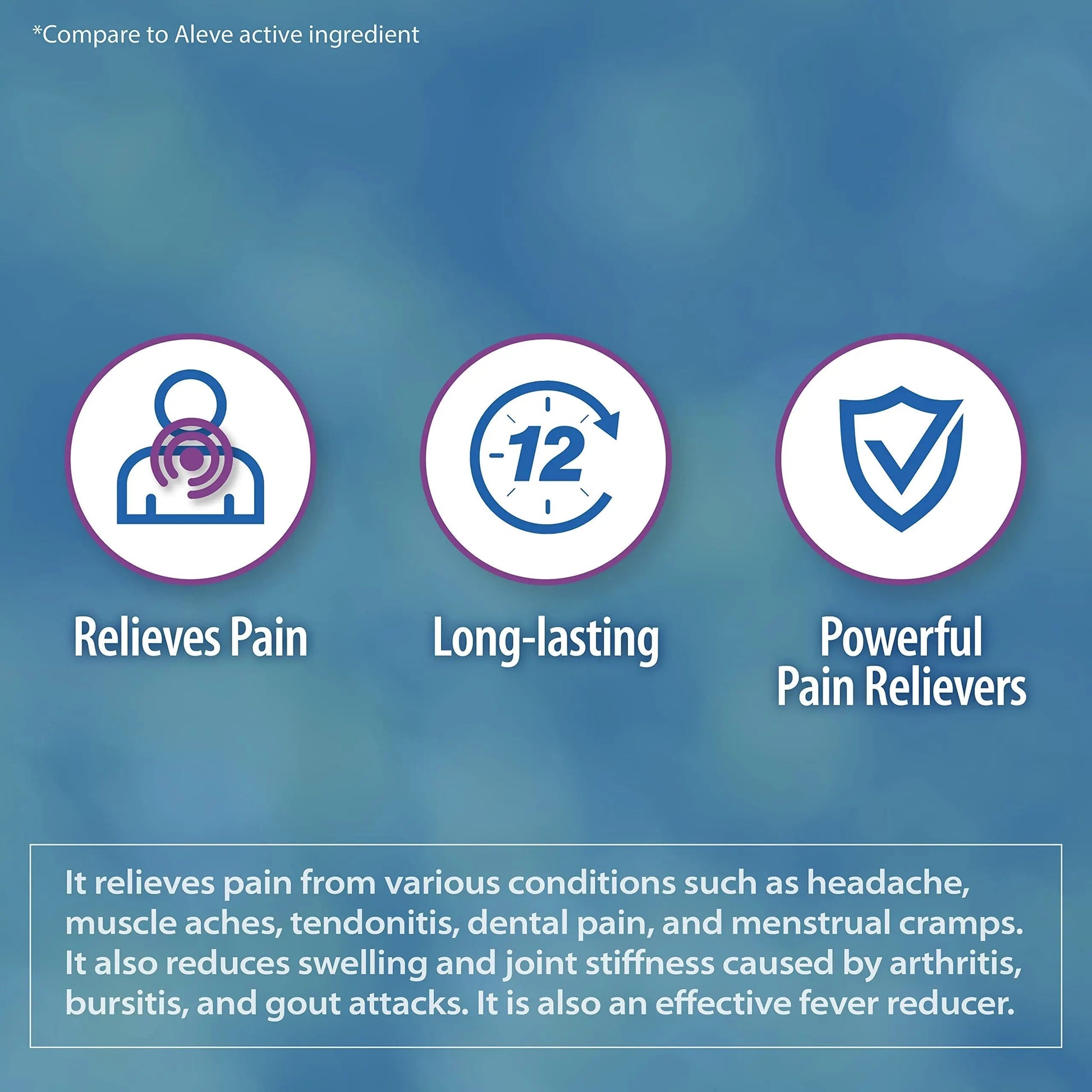 HealthA2Z® Naproxen Sodium 220mg | 300 Caplets | NSAID | Pain Reliever & Fever Reducer HealthA2Z buy supplements canada
