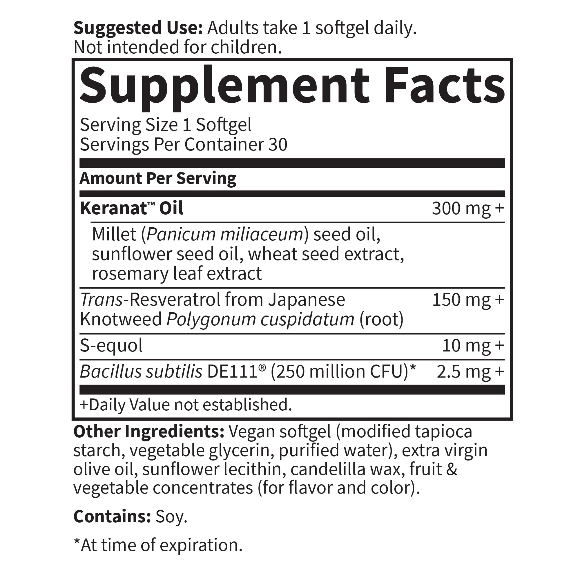 Garden of Life Herbals Menopause Supplement with S-equol & Trans-Resveratrol for Multi-Symptom Relief, Keranat for Thicker, Fuller Hair Growth – Non-GMO, Gluten-Free, Vegan, Berry Flavor, 30 Servings Garden of Life buy supplements canada