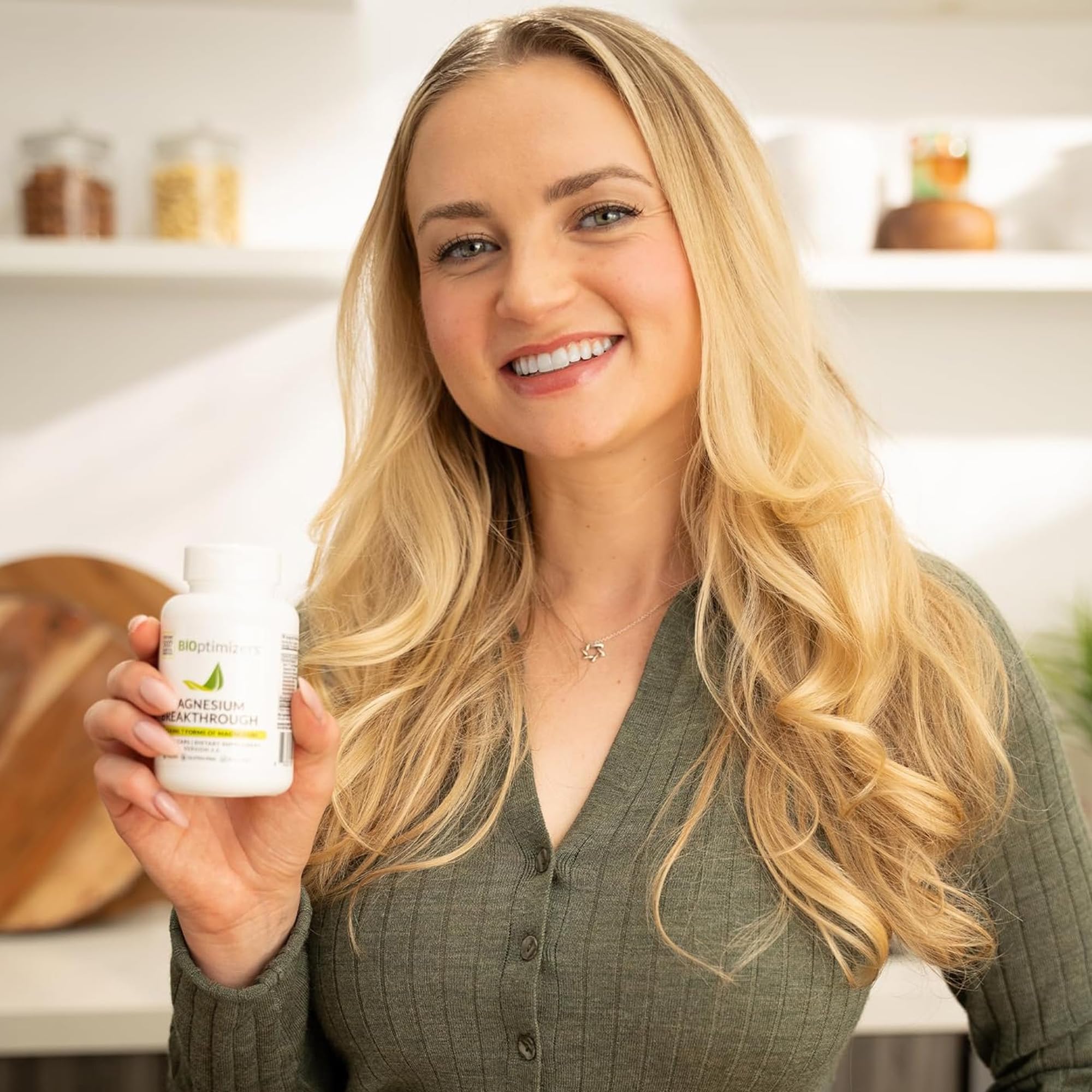 BIOptimizers Magnesium Breakthrough Supplement with 500mg - 7 Forms of Magnesium: Glycinate, Malate, Citrate, and More - Natural Support for Sleep and Cognitive Function -30 Capsules- Calming Vitamins BIOptimizers buy supplements canada