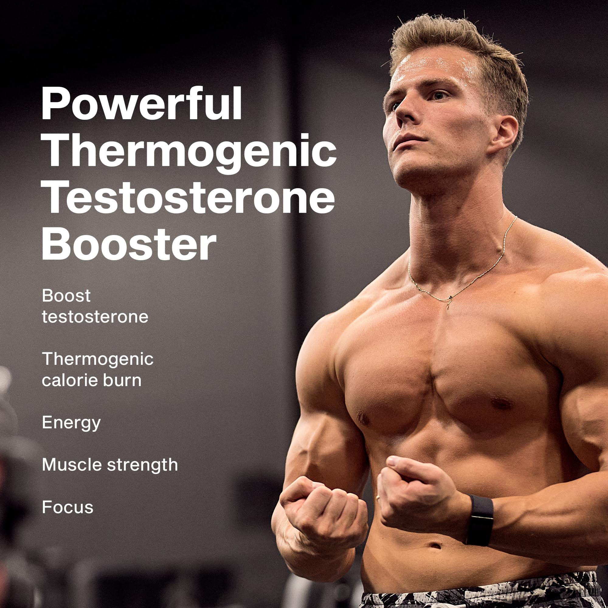 MuscleTech Thermogenic Booster for Men, AlphaTest Thermo - T-Boost Mens Supplement with Tribulus Terrestris - Male Gym Workout Supplements for Muscle Growth MuscleTech buy supplements canada