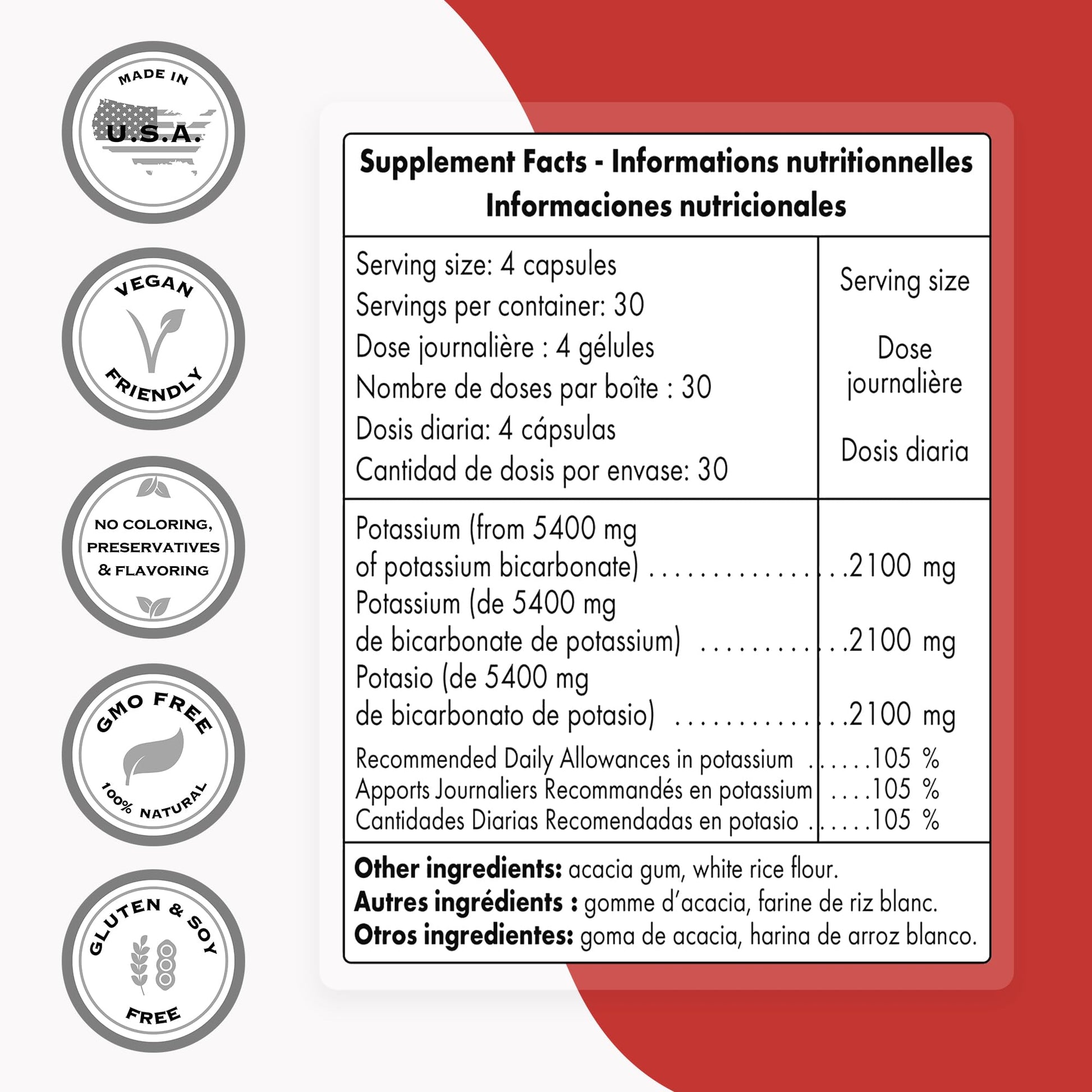 Supersmart - Potassium Bicarbonate 5400mg per Day (High Dose) - Electrolyte Mineral Supersmart buy supplements canada