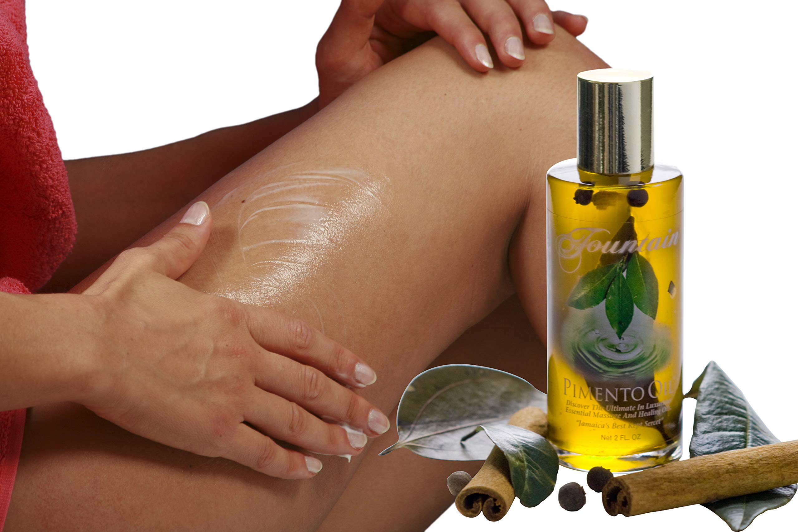 Fountain Pimento Oil for Massage Therapy, Muscle and Joint Deep Tissue Massage, Sore Muscle Balm Massage & Topical Herbal Rub (Pack of 2) Fountain buy supplements canada