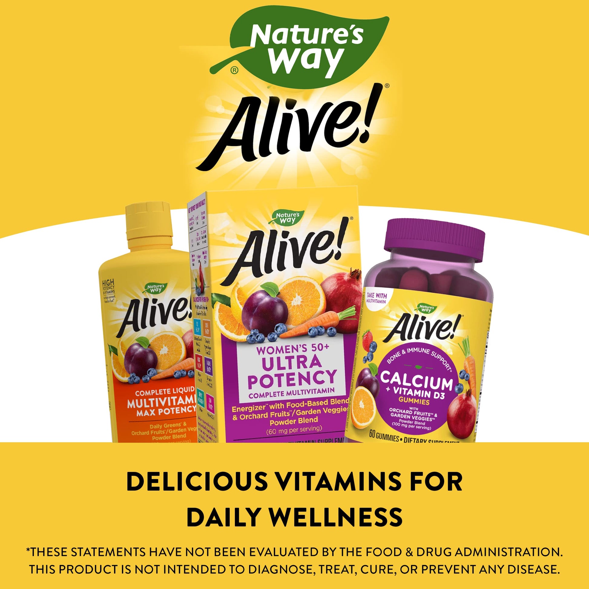 Nature’s Way Alive! Women’s 50+ Ultra Potency Complete Multivitamin Nature's Way buy supplements canada