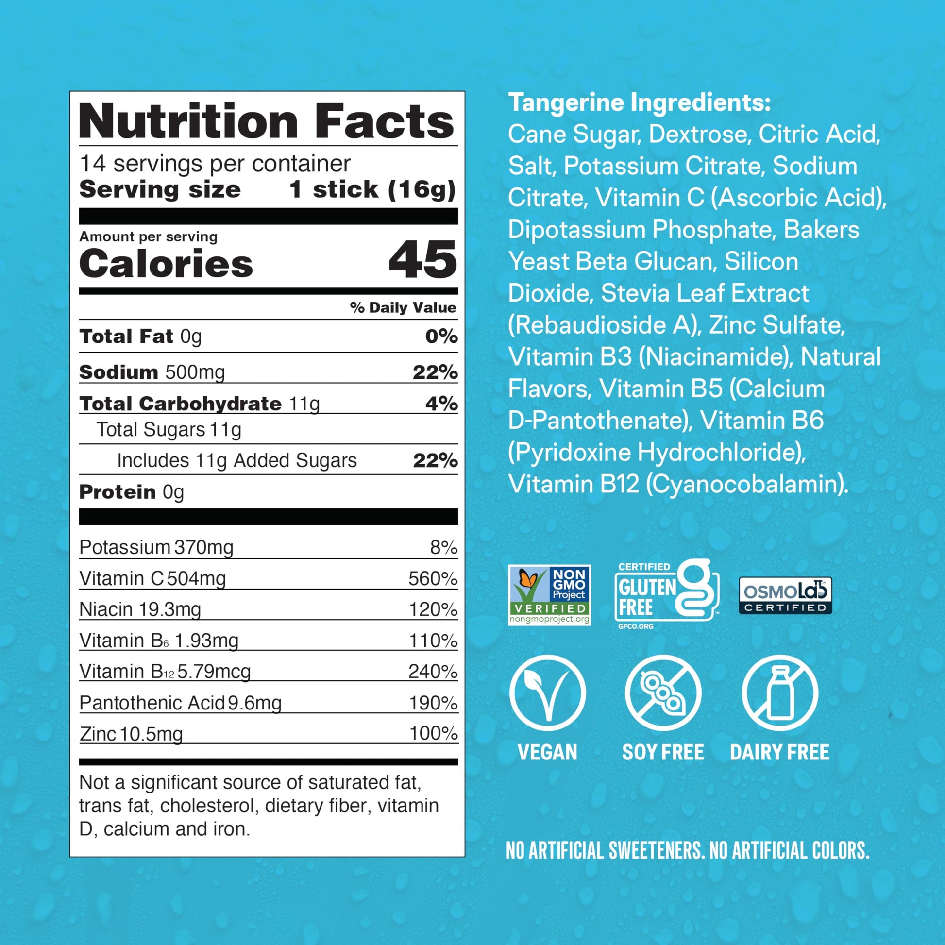 Liquid I.V.® Hydration Multiplier +Immune Support - Tangerine | Electrolyte Powder Drink Mix | 1 Pack (14 Servings) Liquid I.V. buy supplements canada