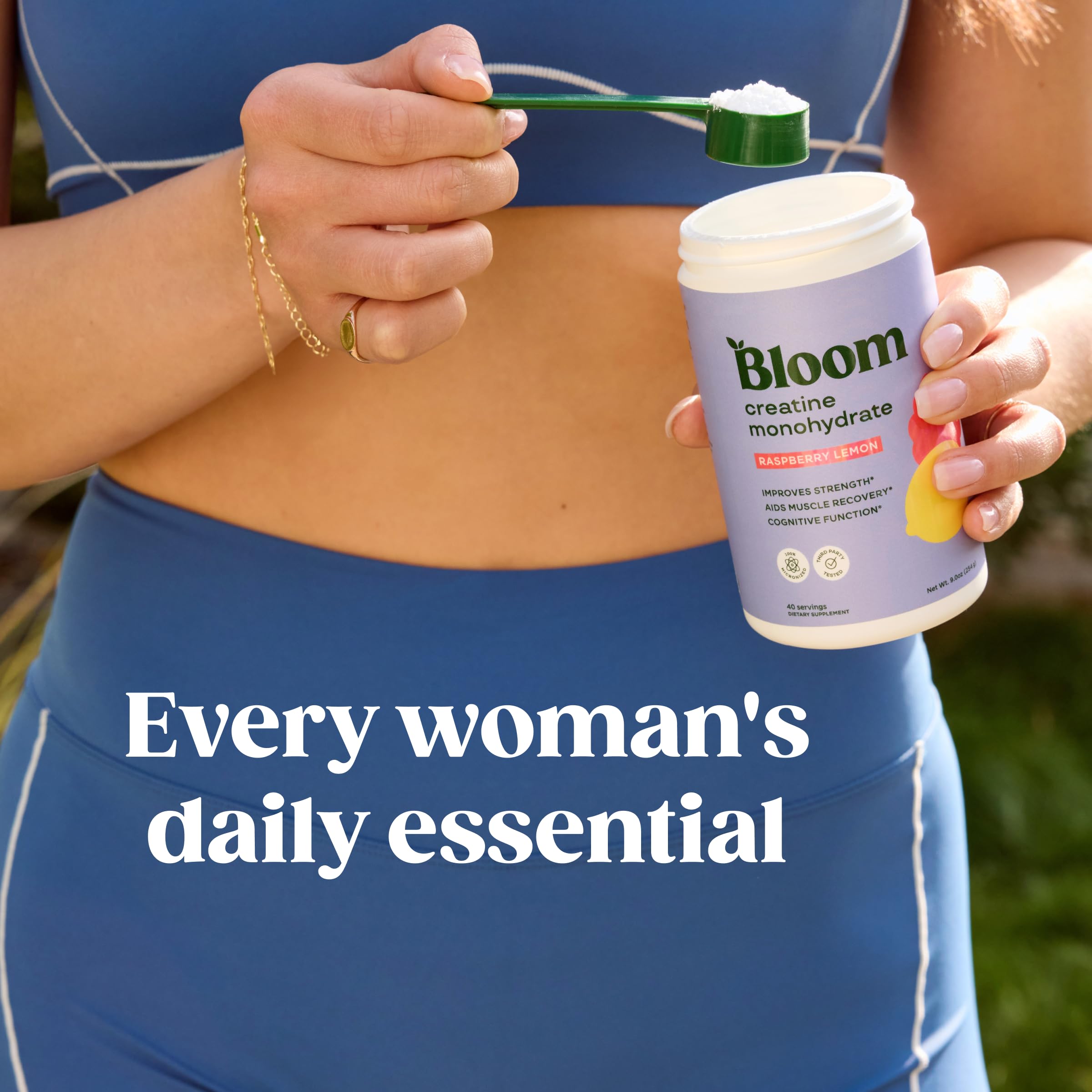 Bloom Nutrition Creatine Monohydrate Powder, 5g Micronized Creatine per Serving, Supports Muscle Recovery, Strength, Endurance, Pre or Post Workout, Gluten Free Bloom Nutrition buy supplements canada