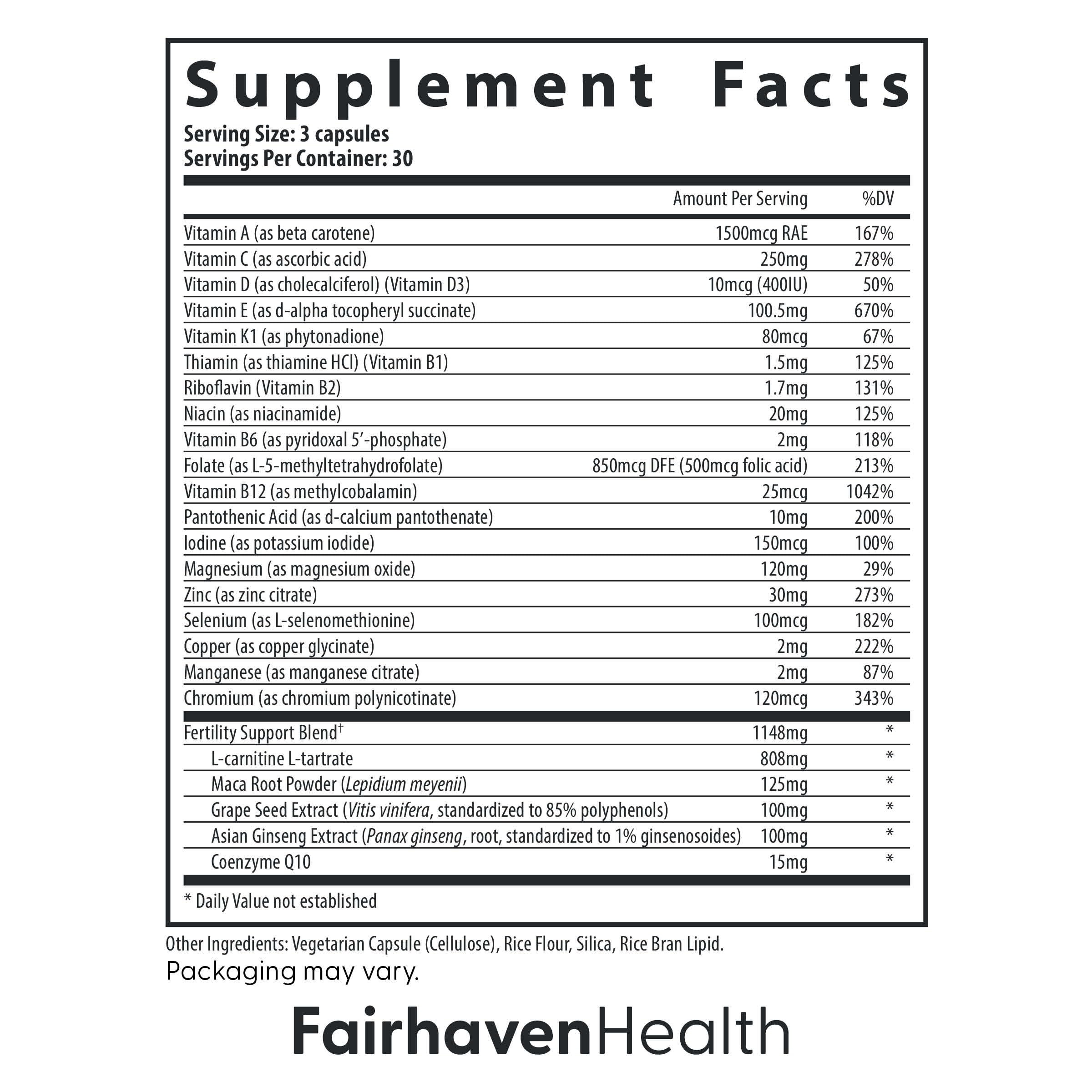Fairhaven Health FertilAid for Men | Male Fertility Supplement for Count and Motility | Pre-Conception Support with L-Carnitine, CoQ10 Fairhaven Health buy supplements canada