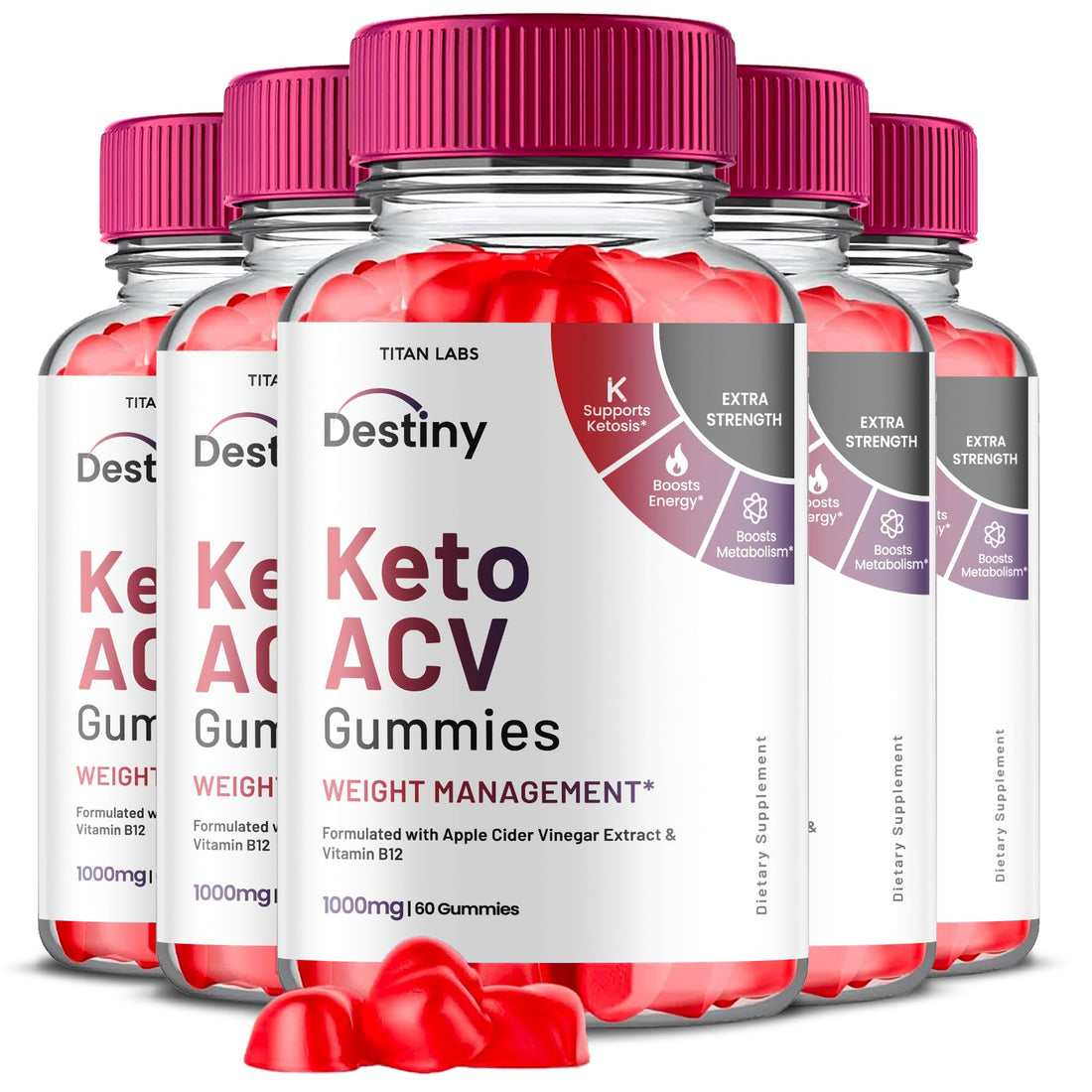 (5 Pack) Destiny Keto ACV Gummies, Destiny Keto ACV Gummies Advanced Weight Loss Titan Labs buy supplements canada